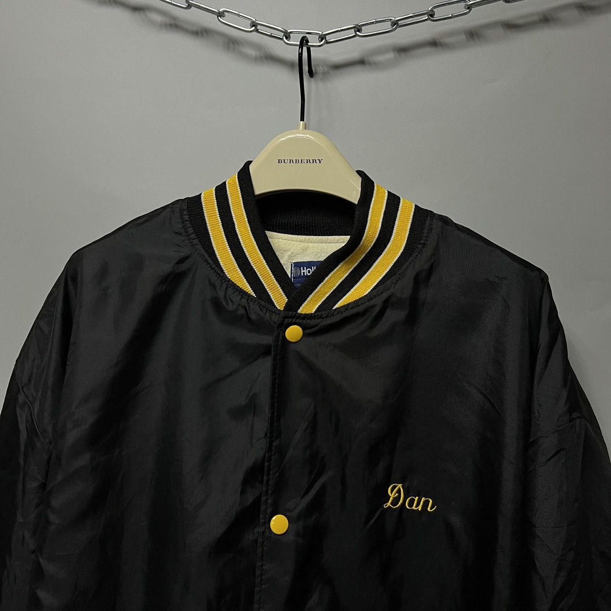 Vintage Holloway Vintage Bomber Jacket Made in USA MONTOUR FOOTBALL Size US XL / EU 56 / 4 - 11 Thumbnail
