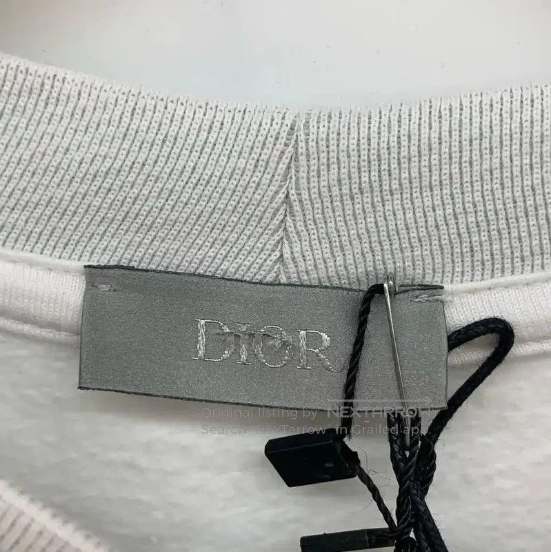 Dior Dior White Men's Sweatshirt XS Size . Size US XS / EU 42 / 0 - 4 Thumbnail
