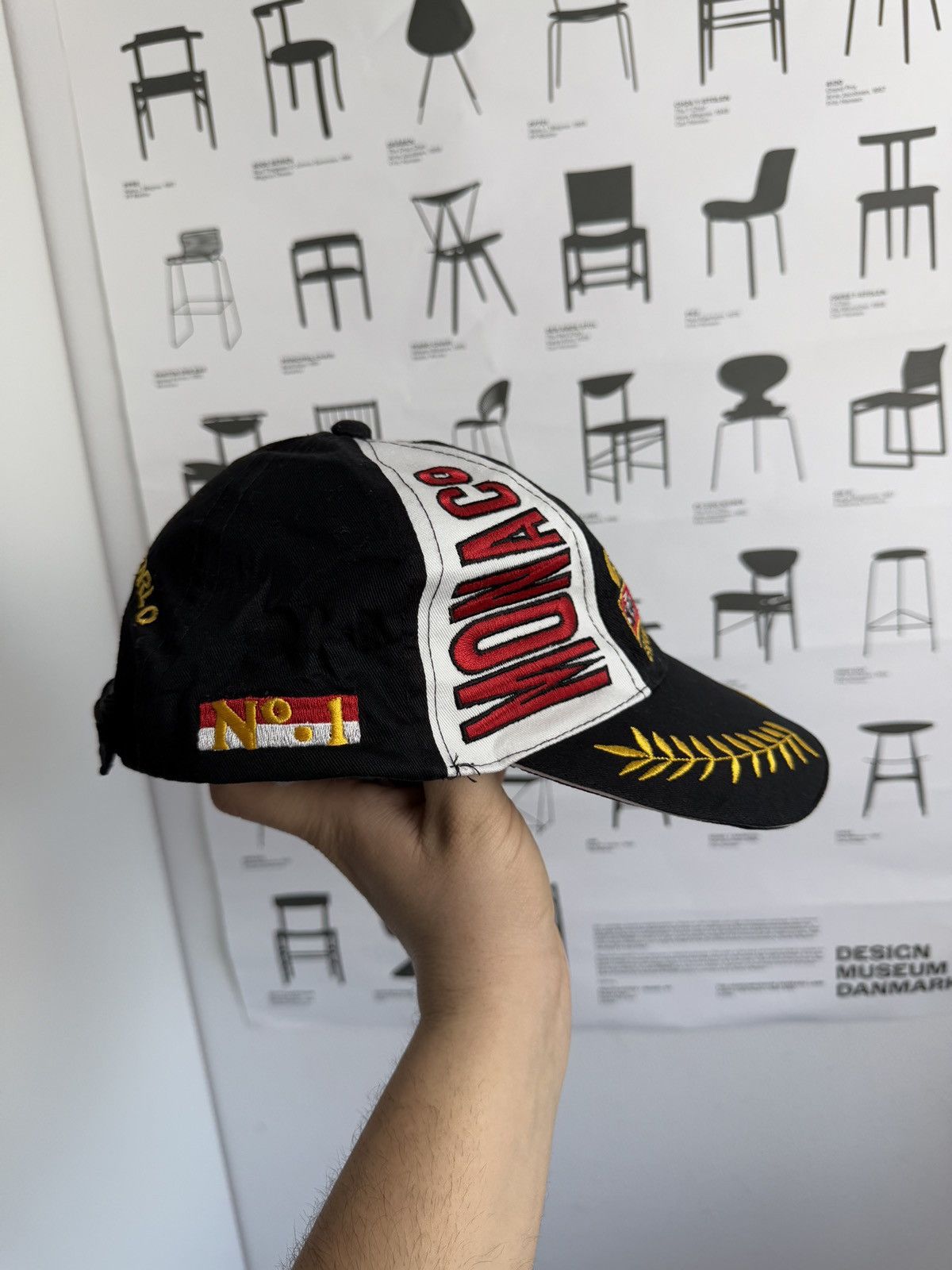 Formula 1 × Vintage Vintage 90s Monaco grand prix formula 1 cap hat ferrari y2k Size ONE SIZE - 4 Thumbnail