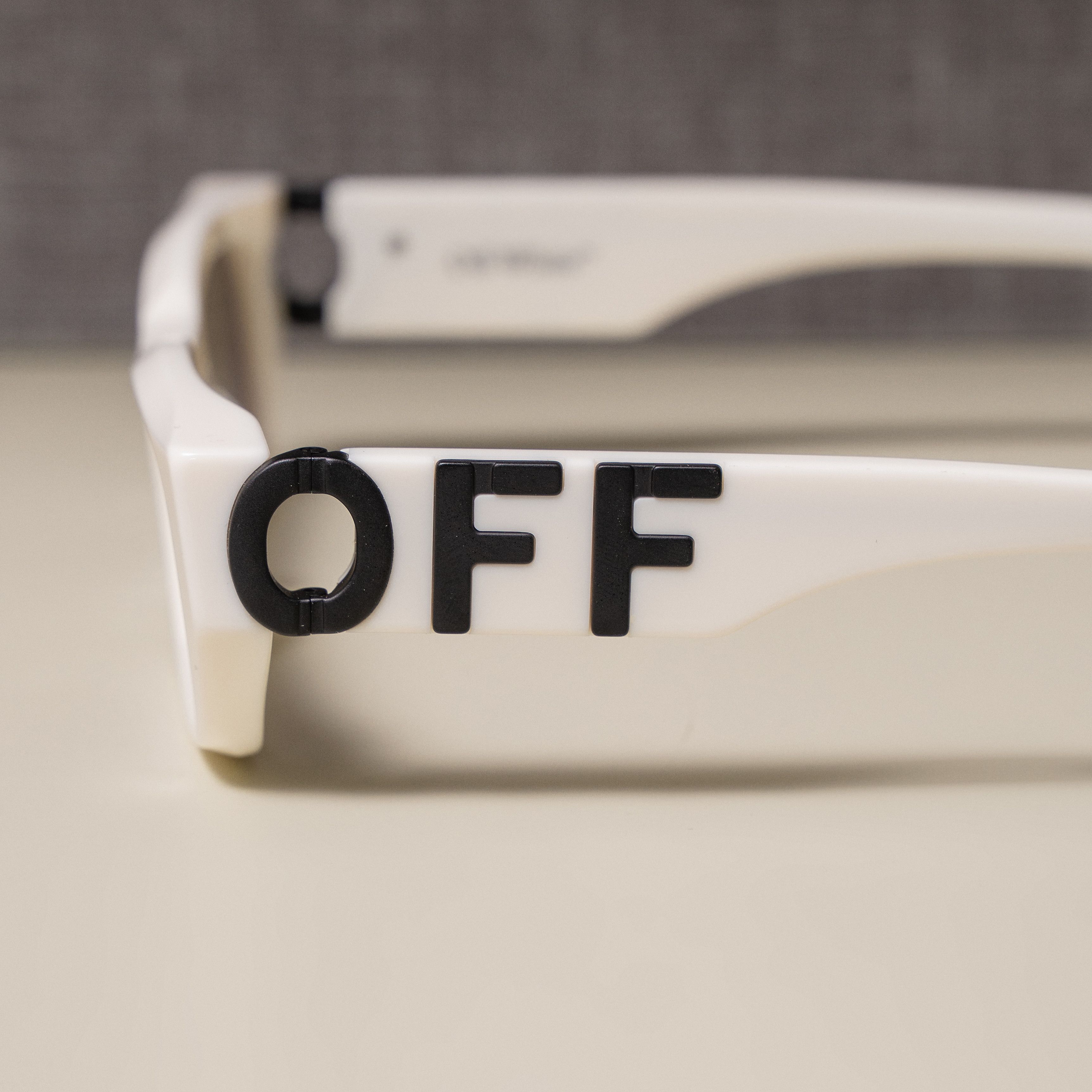 Off-White OFF WHITE Fillmore Rectangular Frame Sunglasses WHITE Size ONE SIZE - 2 Thumbnail