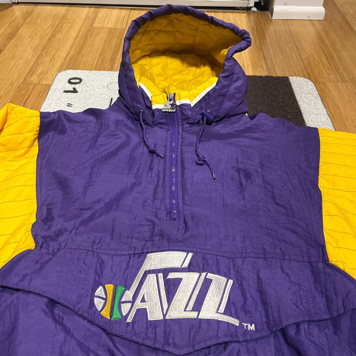 Starter Retro Utah Jazz Starter Jacket Size US L / EU 52-54 / 3 - 3 Thumbnail