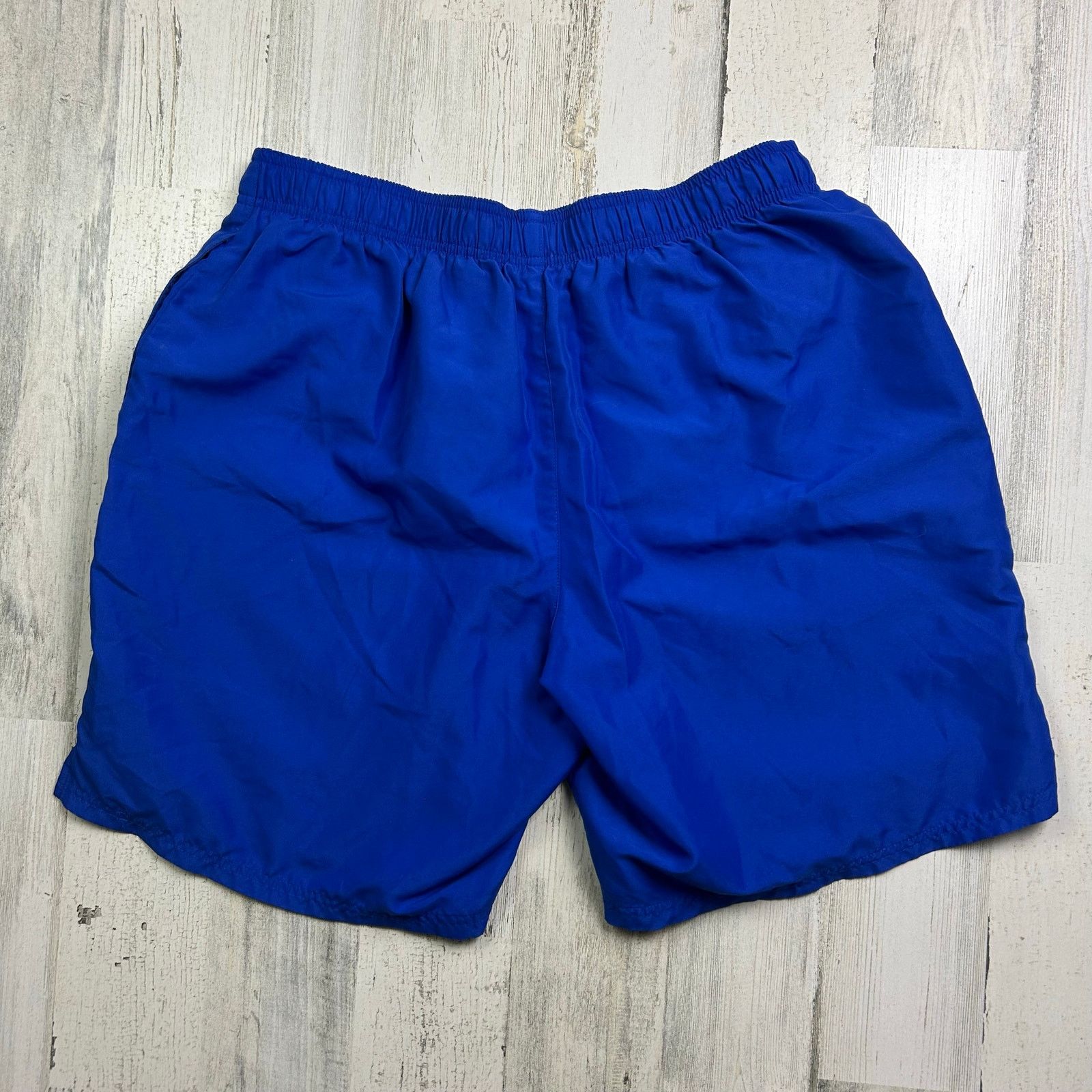 Nike × Vintage Nike Blue Youth Swim Trunks Size US 30 / EU 46 - 4 Thumbnail