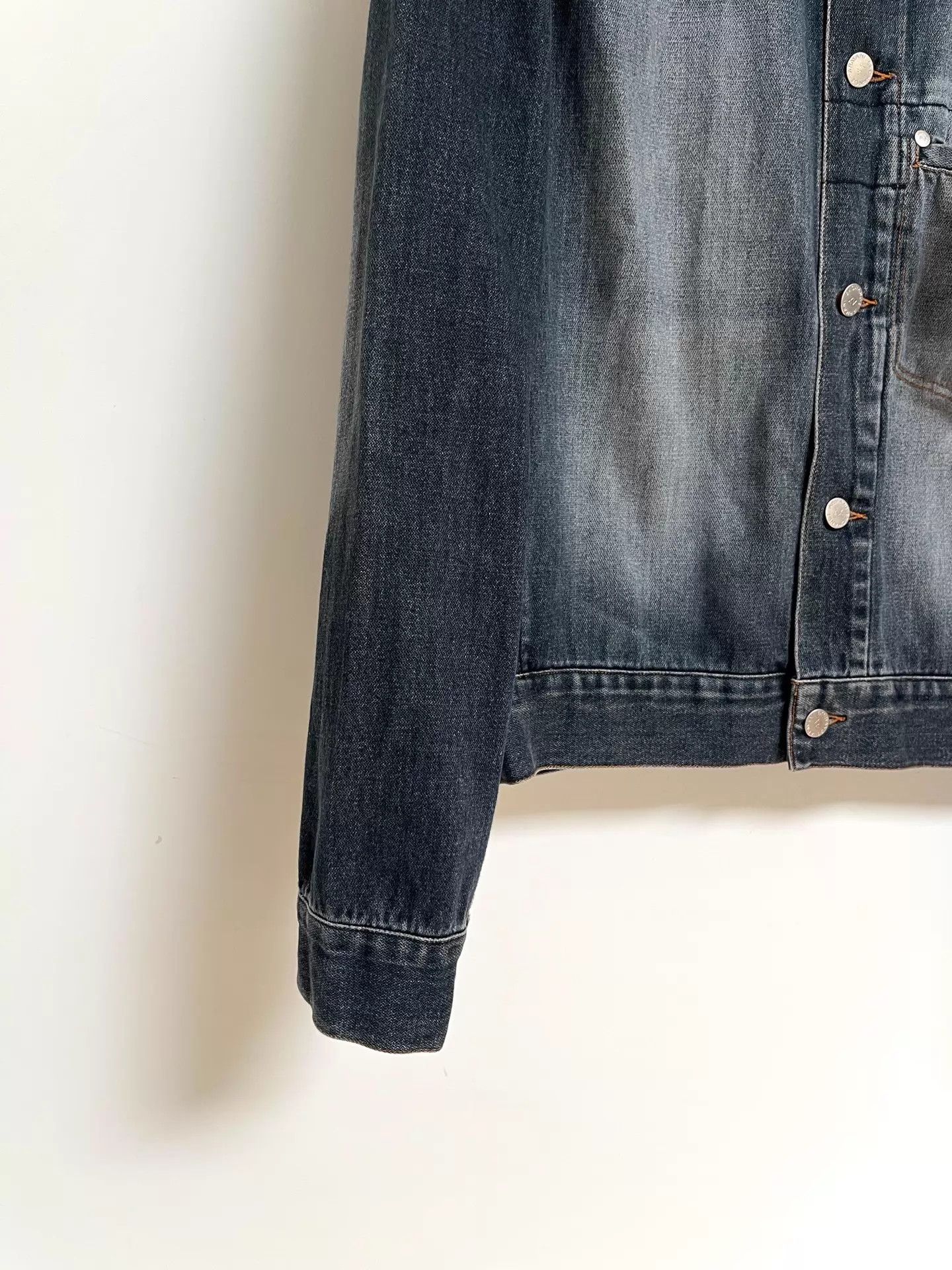 Armani Exchange Armani Exchange Vintage Denim Jacket 00ss M Size US M / EU 48-50 / 2 - 2 Thumbnail
