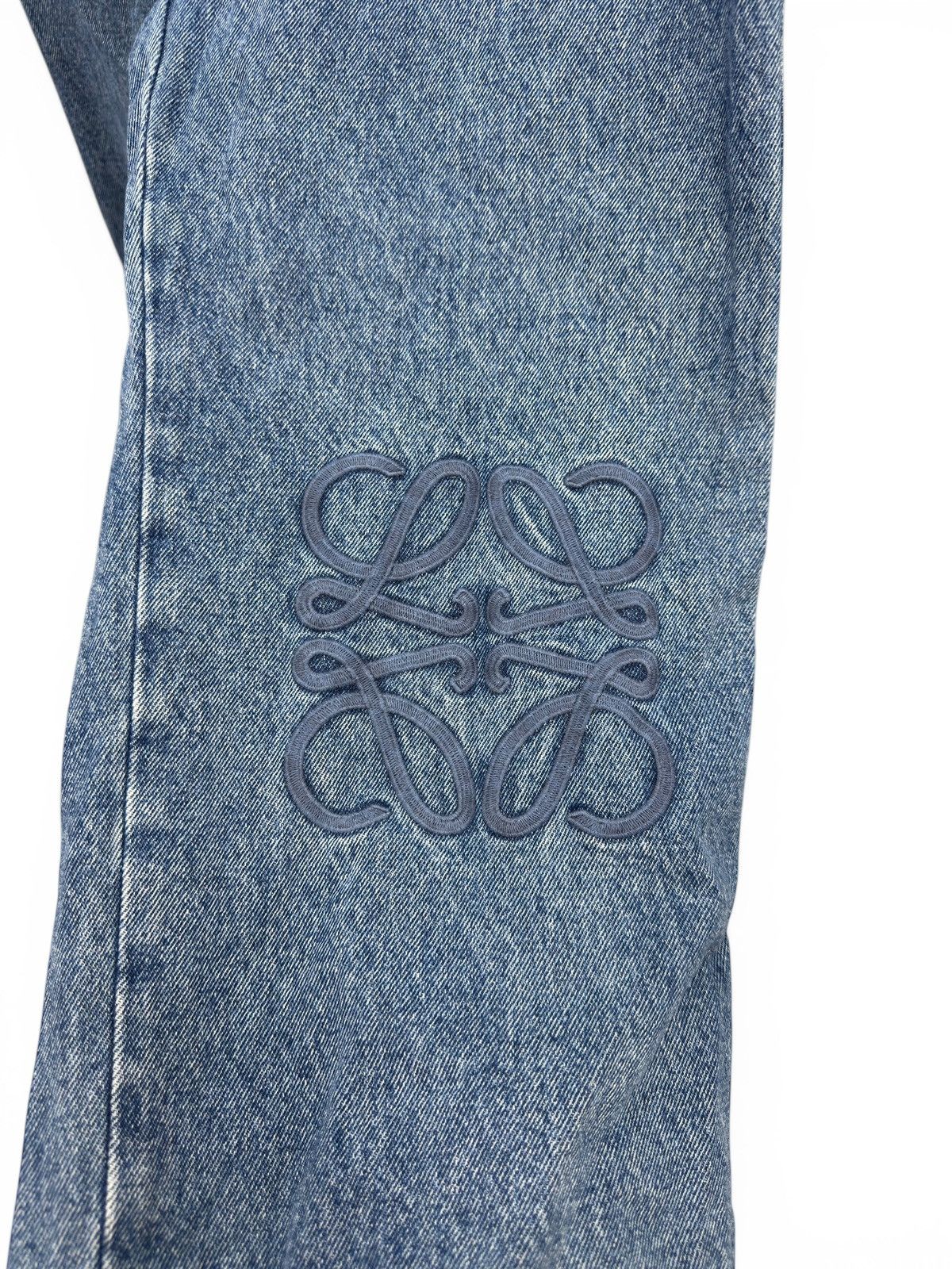 Loewe Loewe Blue Denim Logo Jeans Size US 28 / EU 44 - 2 Thumbnail