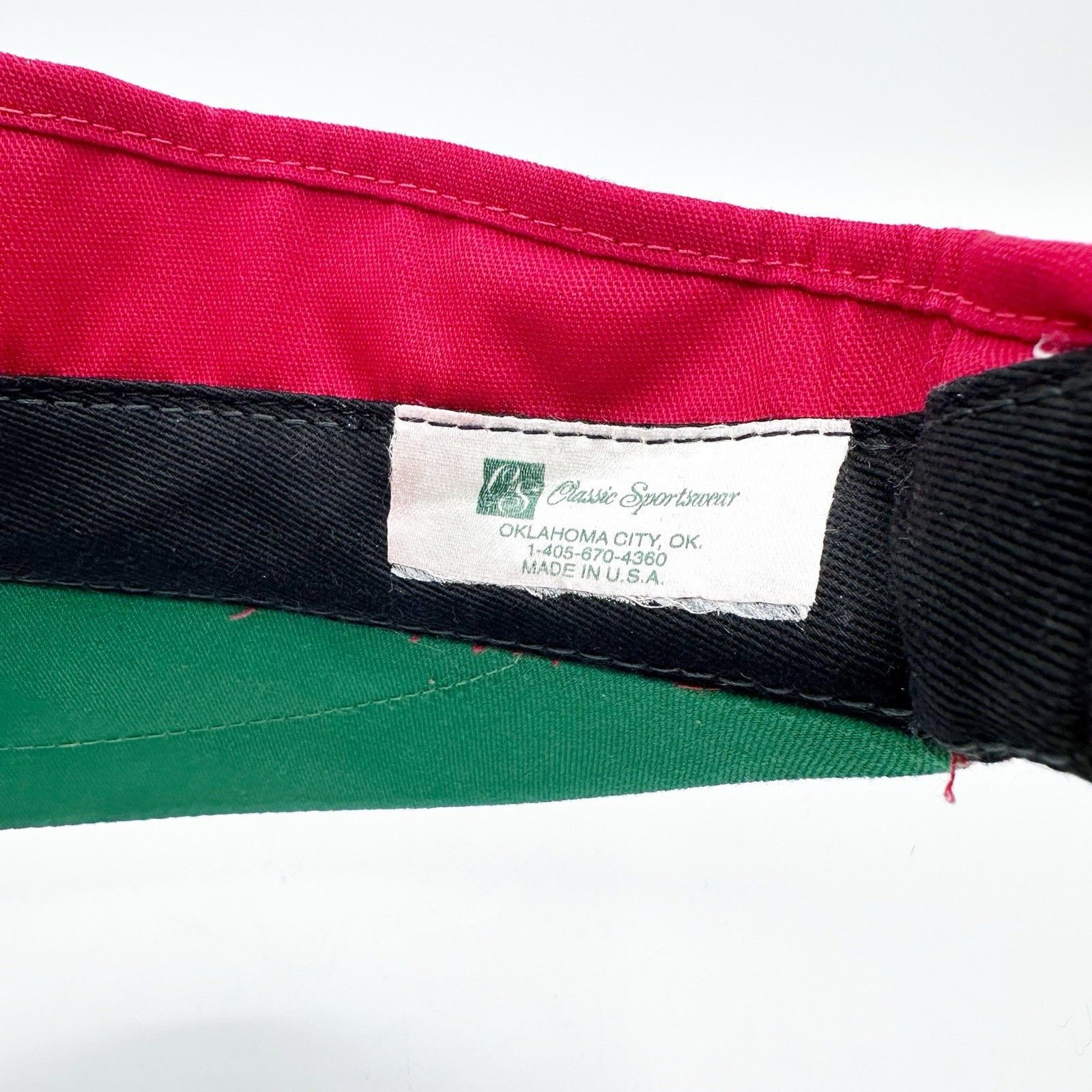 Other VTG Nebraska Huskers '94 Nat'l Football Champs Strap Visor Size ONE SIZE - 8 Thumbnail