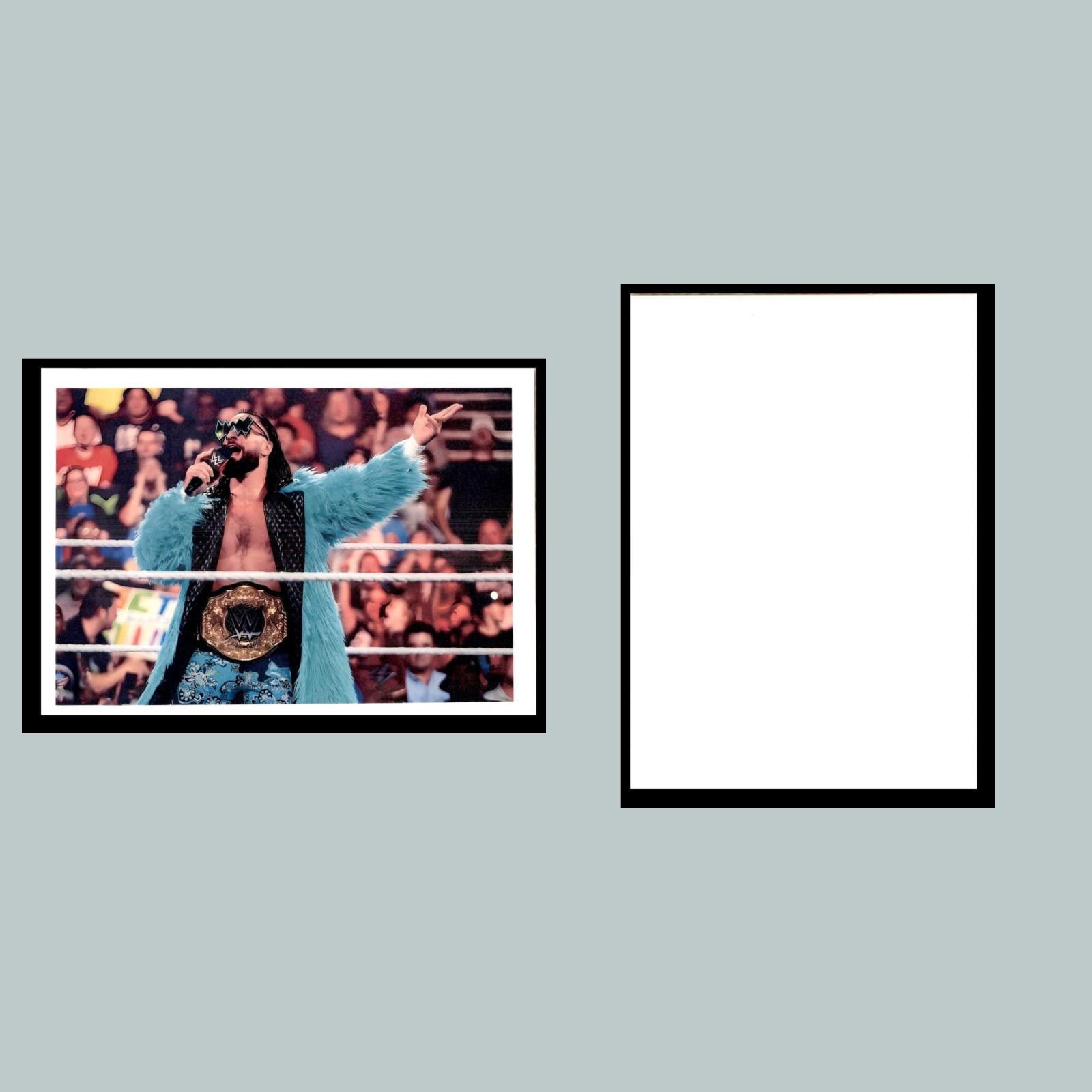 Other #0003 P 8X10 Seth Rollins Green Outfit Glossy Photo Size ONE SIZE - 3 Thumbnail