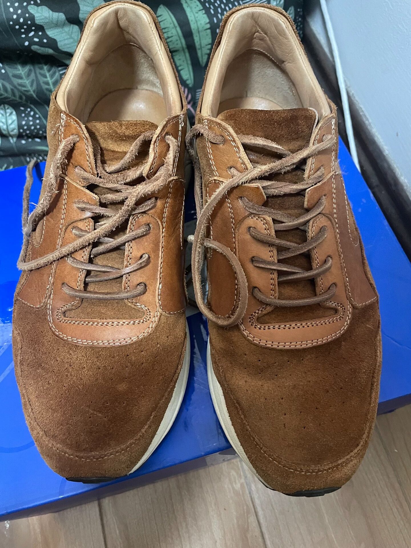 Buttero Italian Suede Dad Sneakers by Buttero Size US 9 / EU 42 - 1 Thumbnail