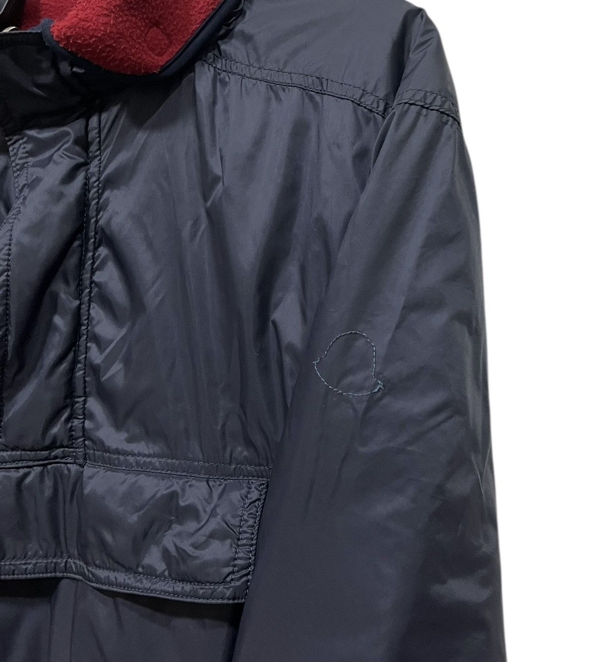 Moncler 🔥Vtg Reversible Moncler Fleece Half Zipper Size US S / EU 44-46 / 1 - 6 Thumbnail