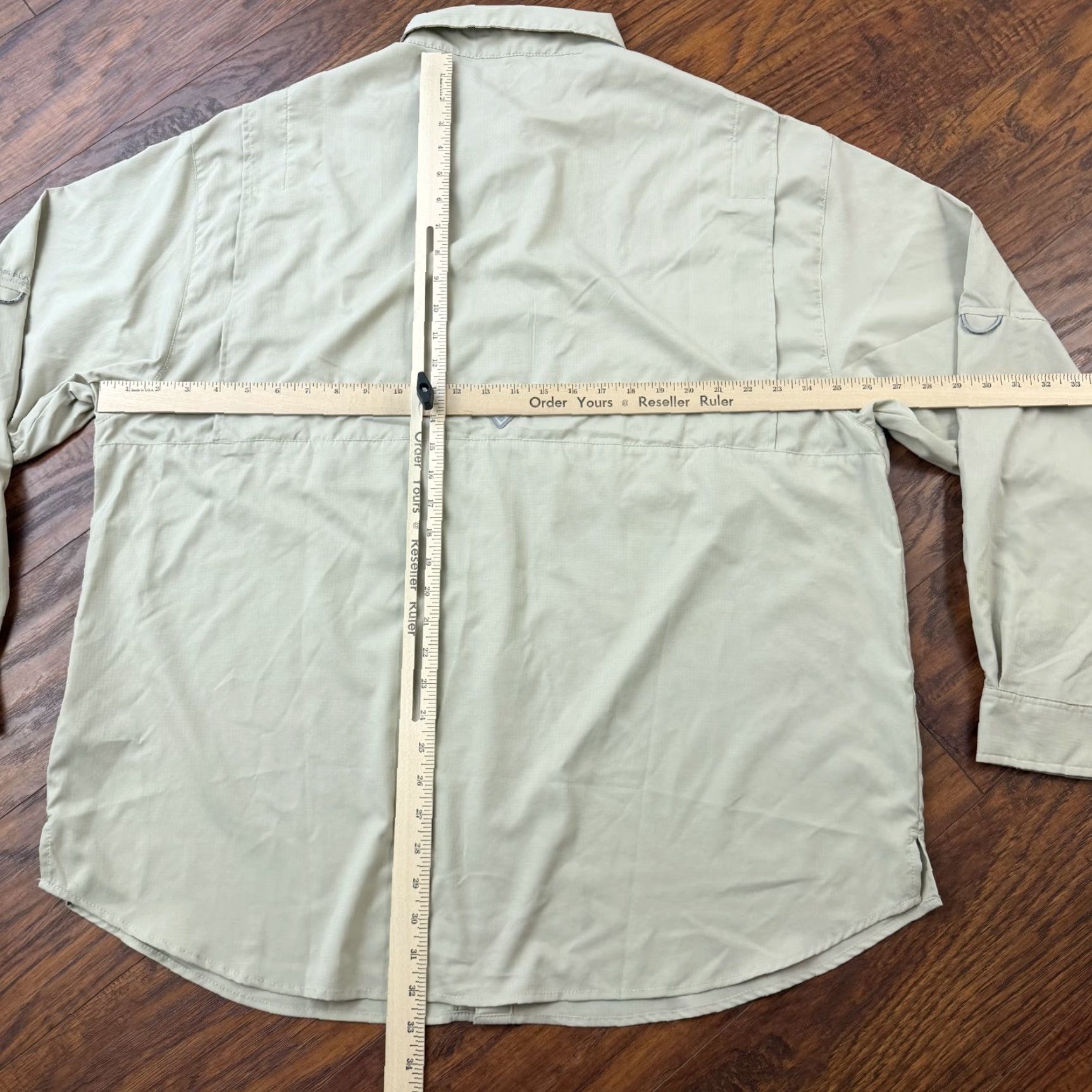 Vintage Columbia Shirt Mens 2XL Beige Tamiami Fishing Outdoor Long Sleeve Button-Up Vented Size US XXL / EU 58 / 5 - 5 Thumbnail