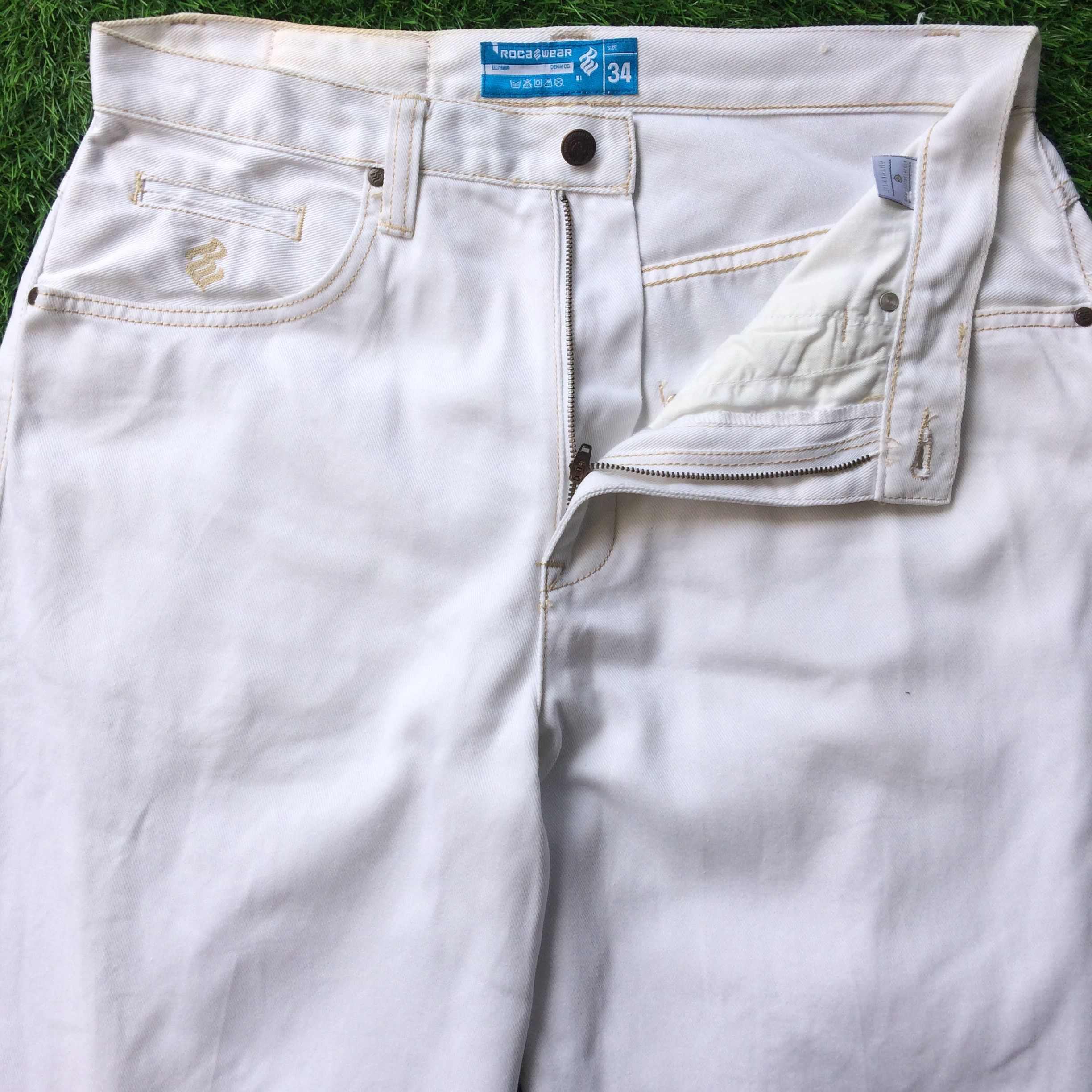 JNCO × Rocawear × Southpole Rocawear Baggy Streetwear Jeans D-721 Size US 34 / EU 50 - 4 Thumbnail