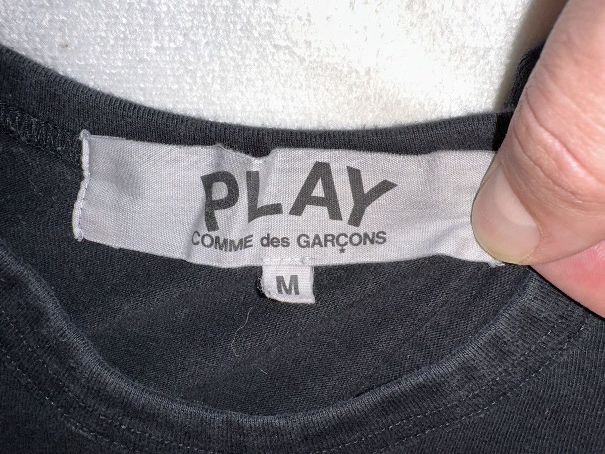 Comme des Garcons Comme des Garçons PLAY Embroidered Heart Patch Tee-Size Med Size US M / EU 48-50 / 2 - 3 Thumbnail