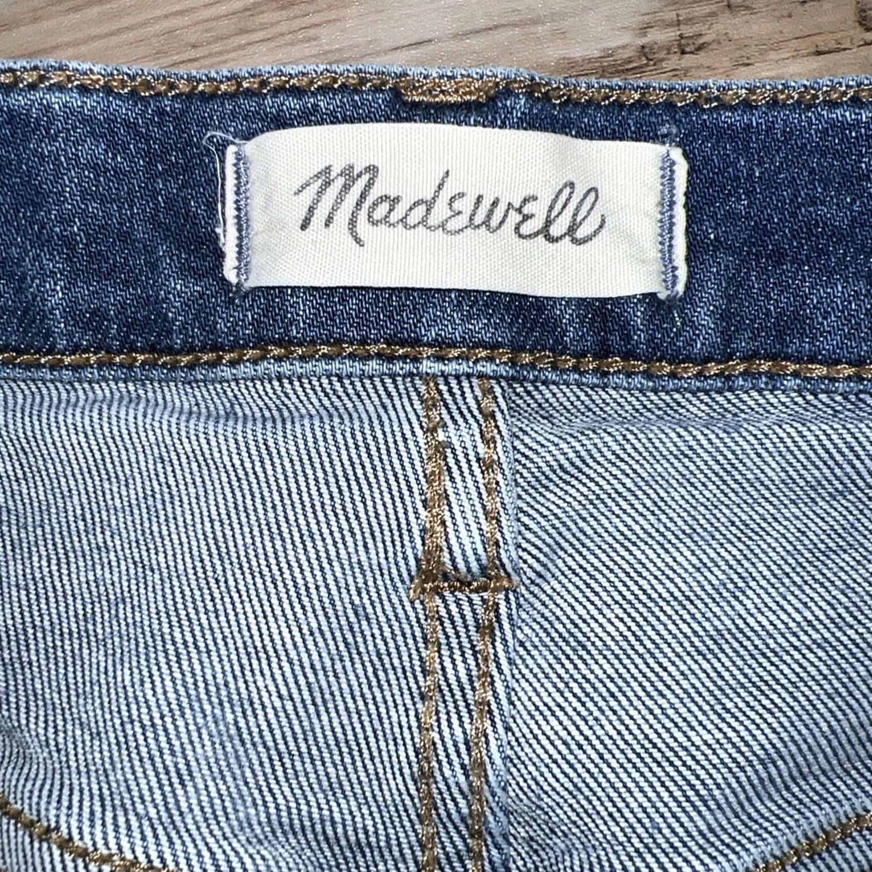 Madewell VINTAGE Madewell 10” High Rise Skinny Blue Jeans Womens Size 26 Inseam 27” Size 26" / US 2 / IT 38 - 5 Thumbnail