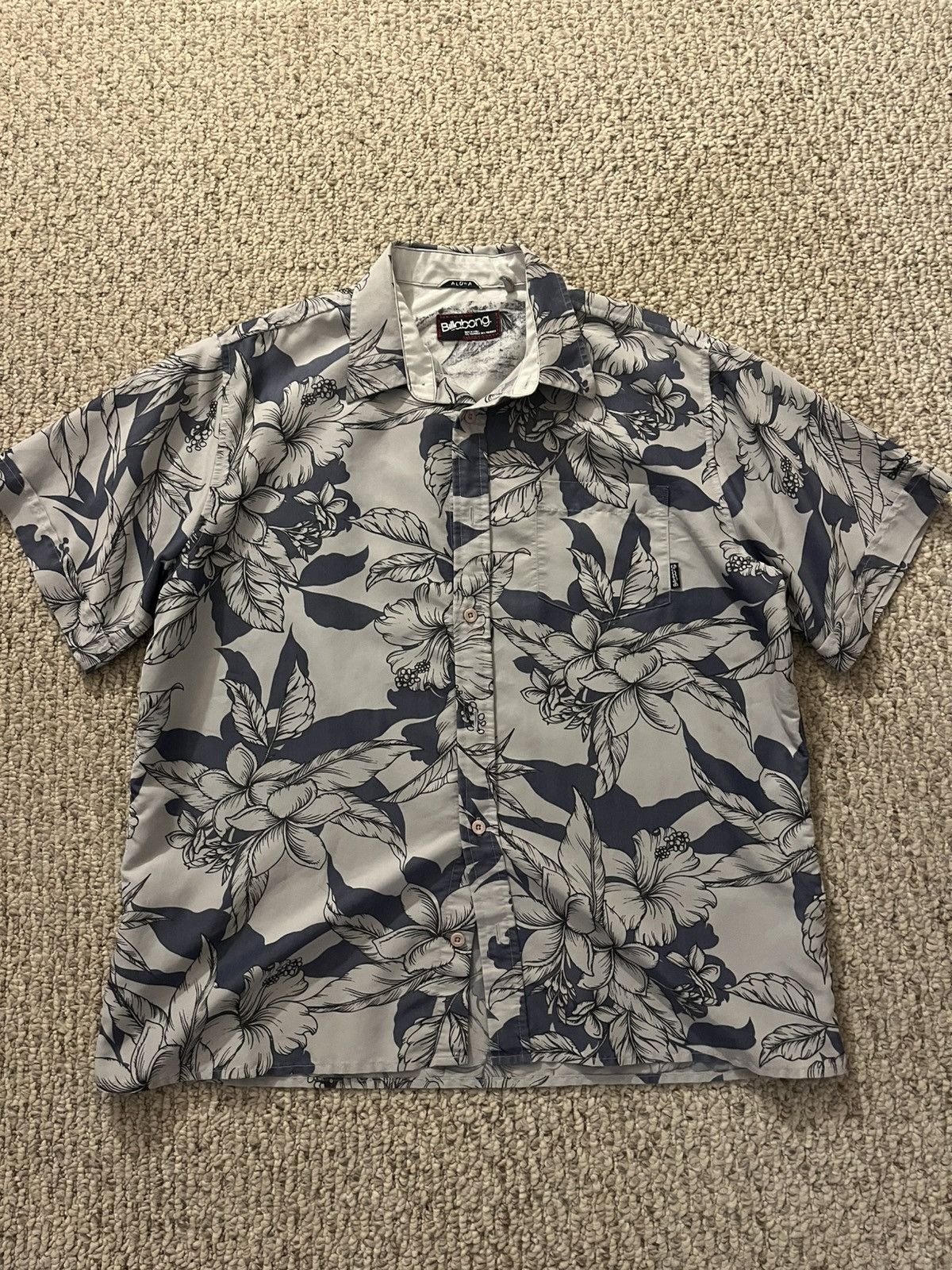 Billabong Vintage Y2K Billabong Aloha Shirt Size US M / EU 48-50 / 2 - 1 Thumbnail