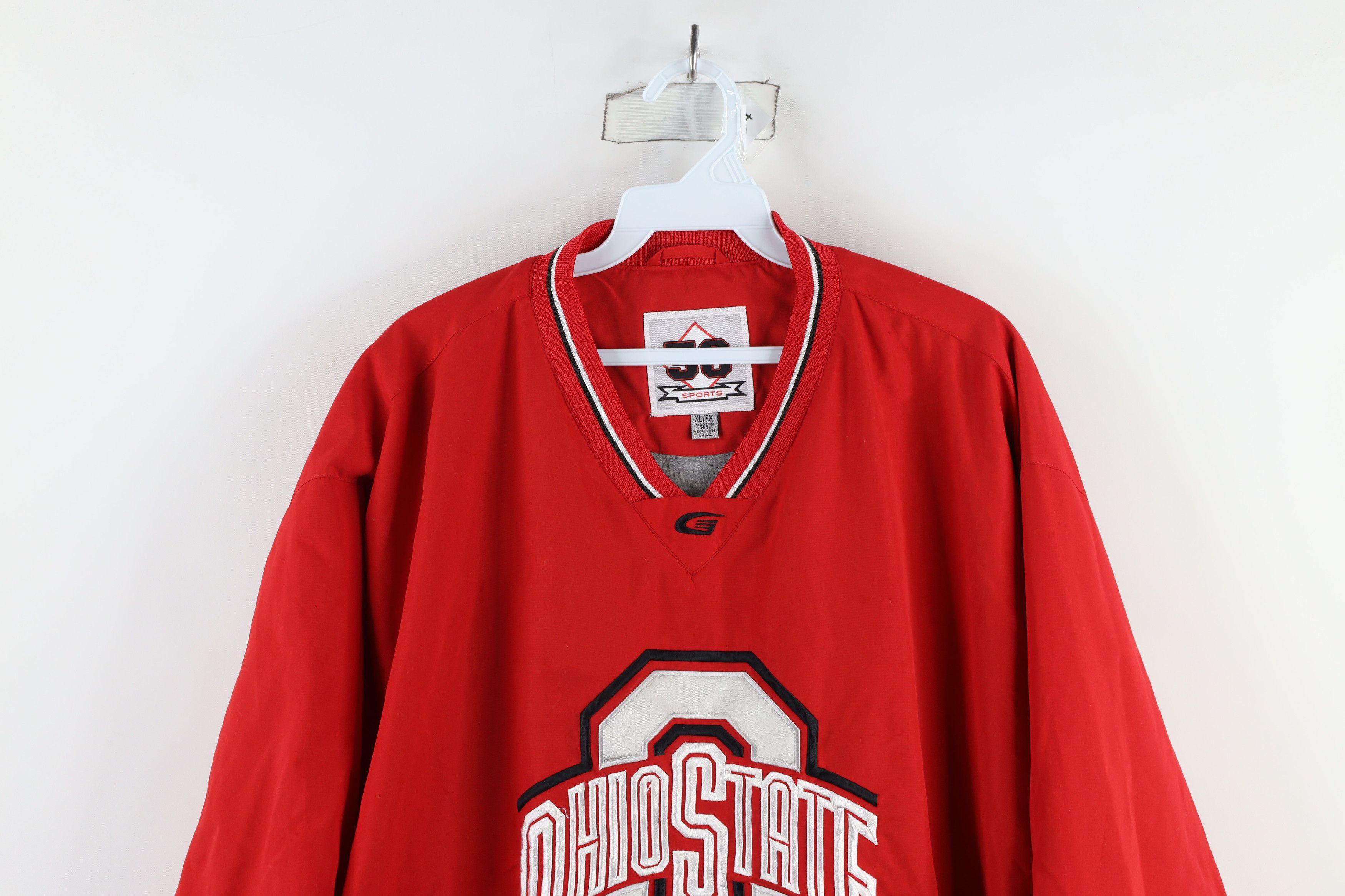 Vintage Vintage 90s State University Pullover Windbreaker Jacket Size US XL / EU 56 / 4 - 2 Thumbnail