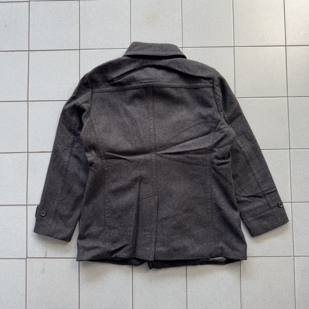 GU × Uniqlo Uniqlo Double Breasted Wool Coat Jacket Size US XL / EU 56 / 4 - 8 Thumbnail