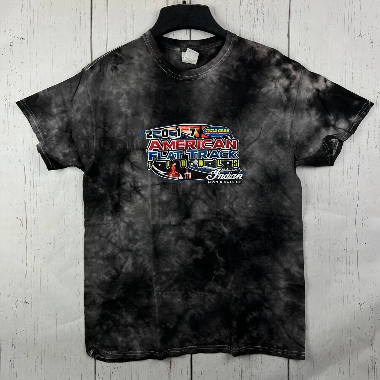 Gildan Vintage American Flat Track Finals 2017 M Gildan T-Shirt Size US M / EU 48-50 / 2 - 2 Thumbnail