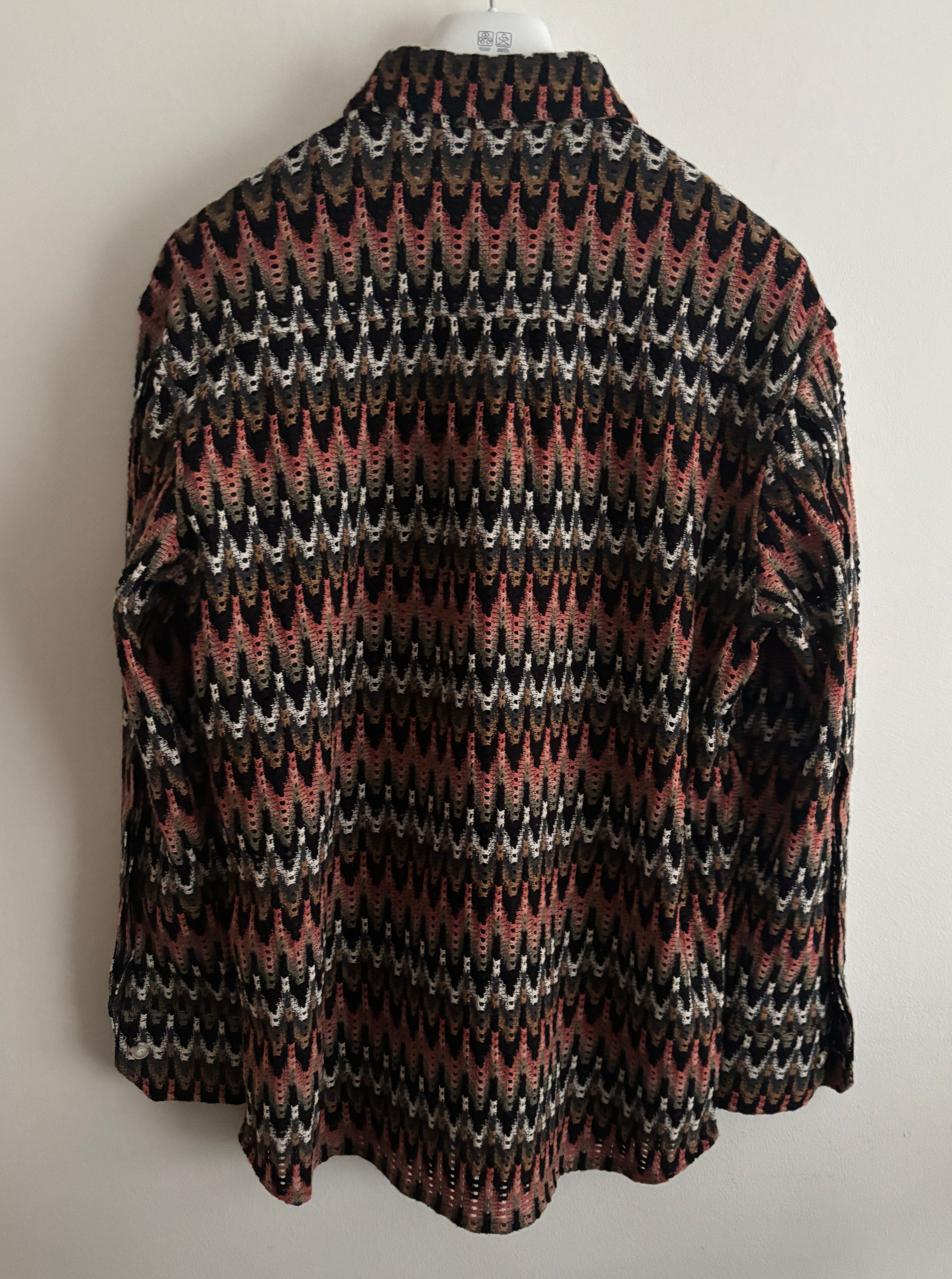 Andersson Bell $485 Button-up Bohemian Knit Shirt - Medium/Large Size US M / EU 48-50 / 2 - 4 Thumbnail