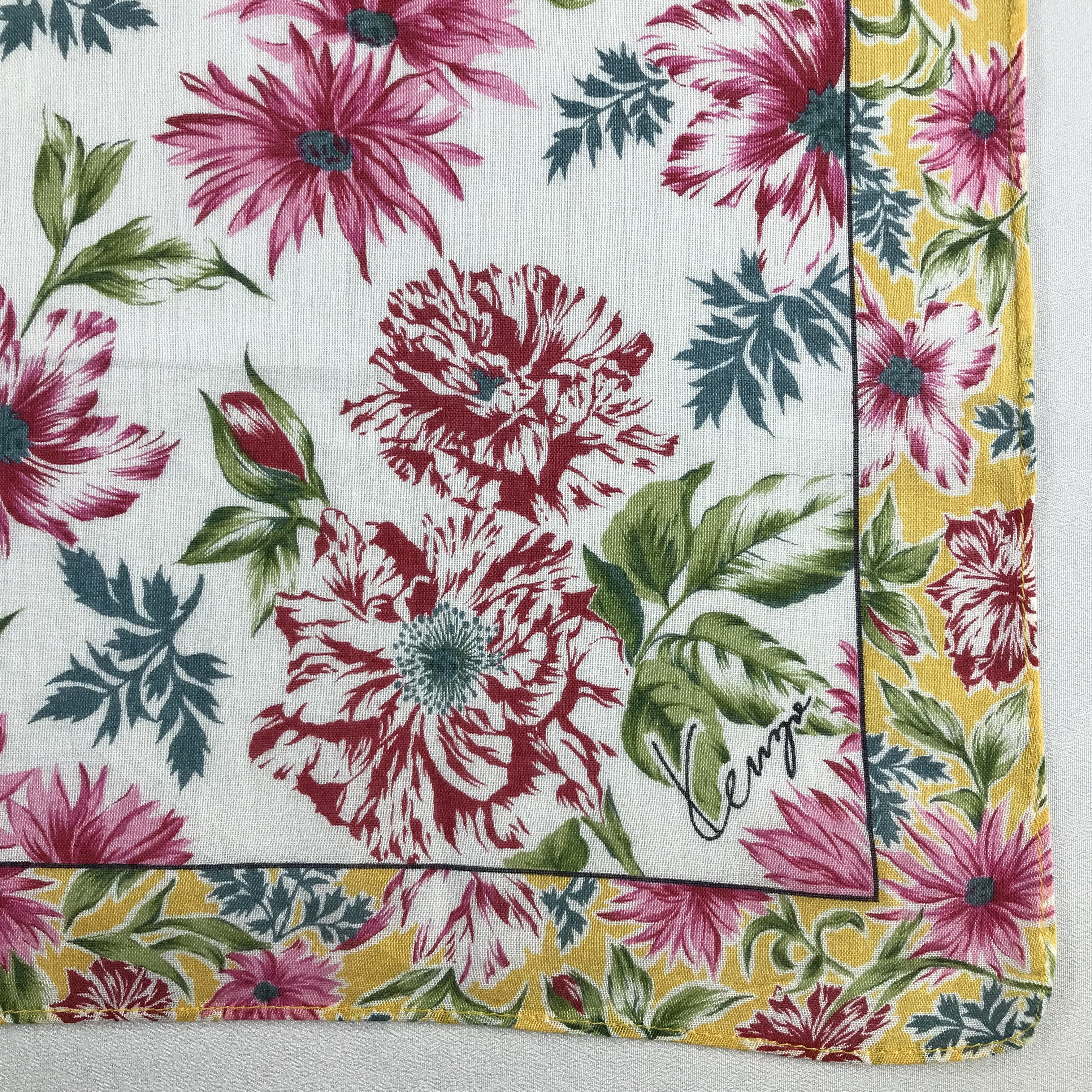 Kenzo Kenzo Handkerchief / Bandana / Neckerchief C527 Size ONE SIZE - 5 Thumbnail