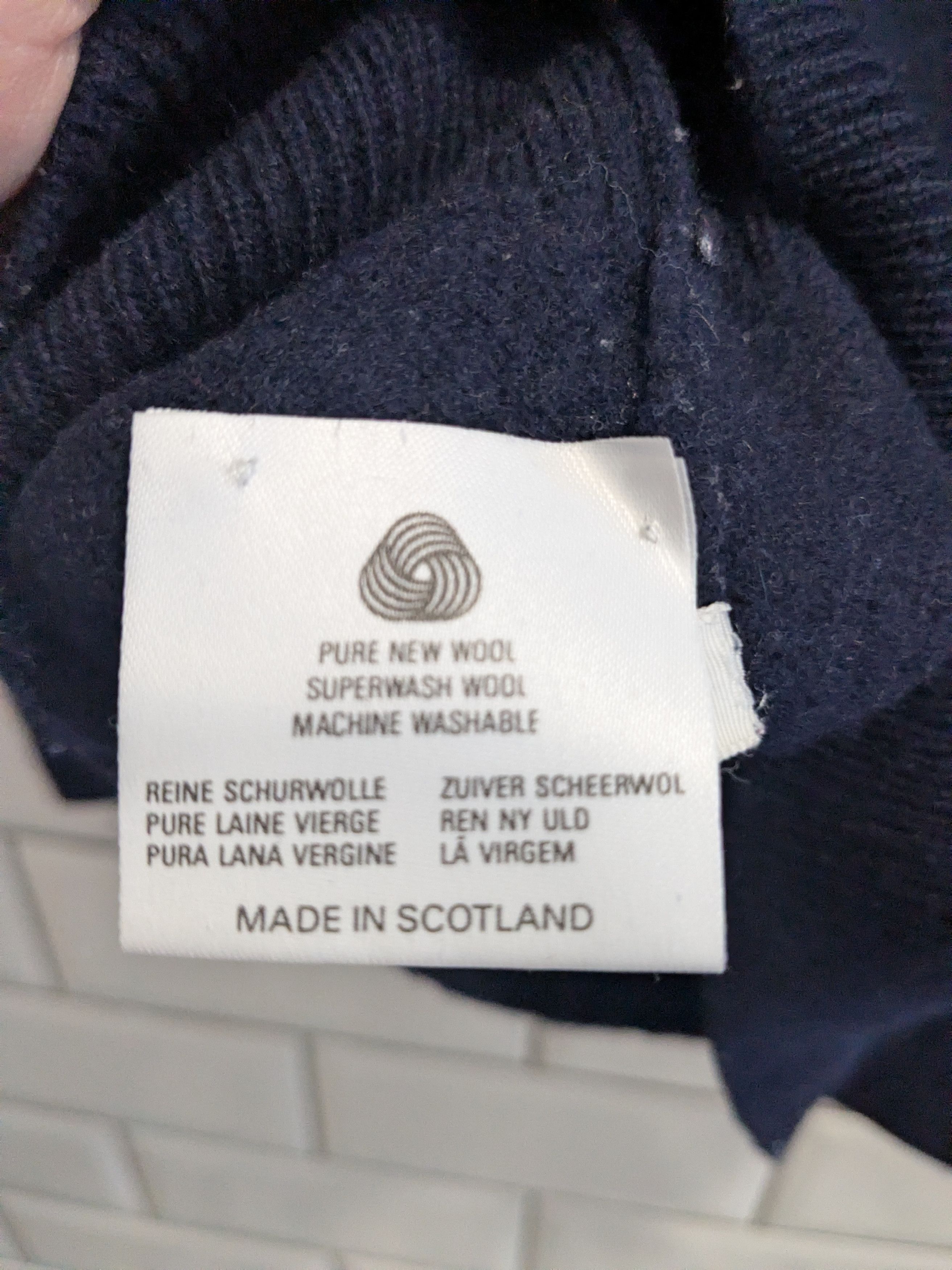 Pringle Of Scotland Pringle of Scotland Wool Sweater – Vintage, Size M Size US M / EU 48-50 / 2 - 5 Thumbnail