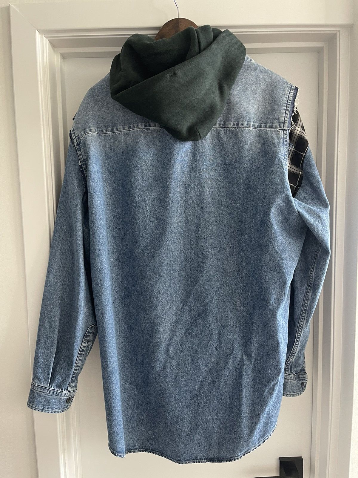 Balenciaga Balenciaga Hybrid 3-in-1 Vest + Hoodie Shirt Size US XL / EU 56 / 4 - 3 Thumbnail