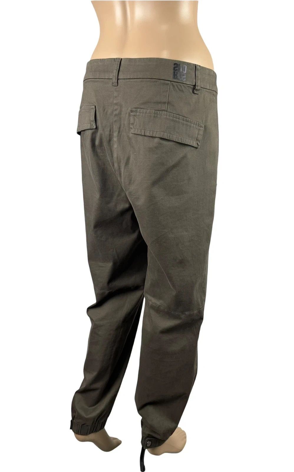 Other Marc Cain Khaki Cotton Pants Ankle Zip size 4 Size 36" / US 14 / IT 50 - 8 Thumbnail