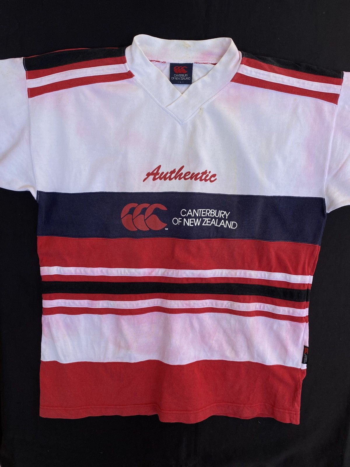 Canterbury of New Zealand Canterbury rugby shirt vintage Size US L / EU 52-54 / 3 - 1 Thumbnail