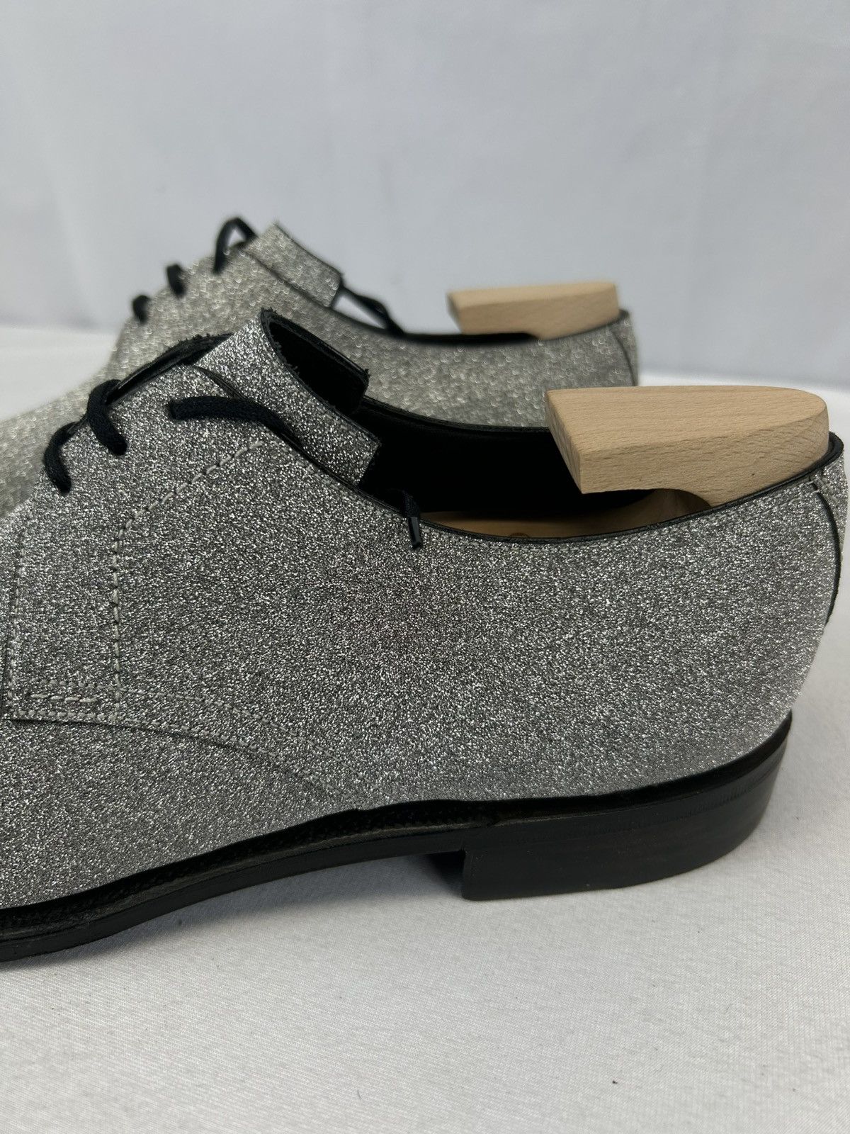 Corthay CORTHAY Sergio Glitter Derby Shoes Size US 8.5 / EU 41-42 - 2 Thumbnail