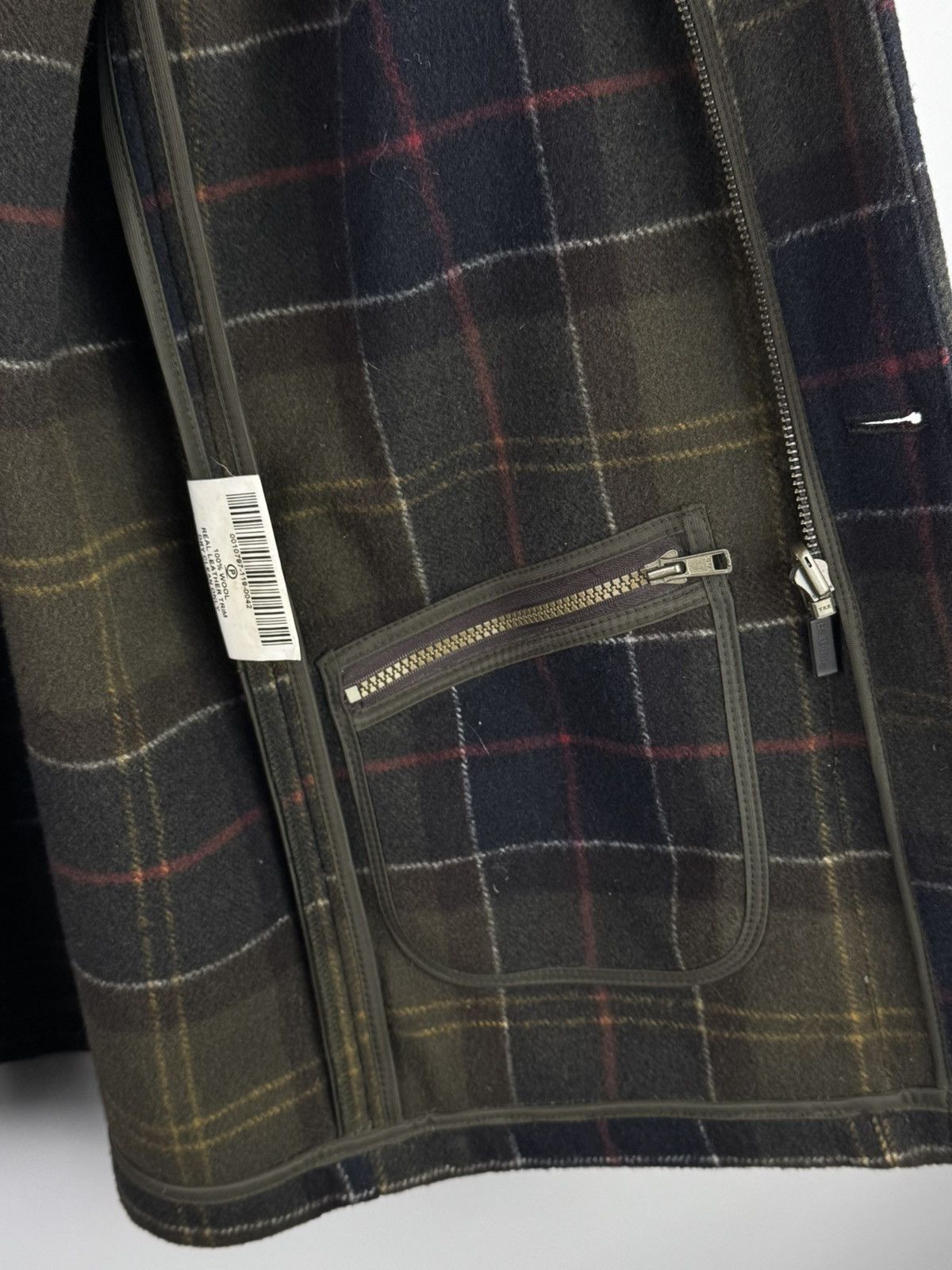 Barbour Barbour T78 The Gallaway Wool Coat Jacket Plaid Corduroy Size US S / EU 44-46 / 1 - 10 Thumbnail