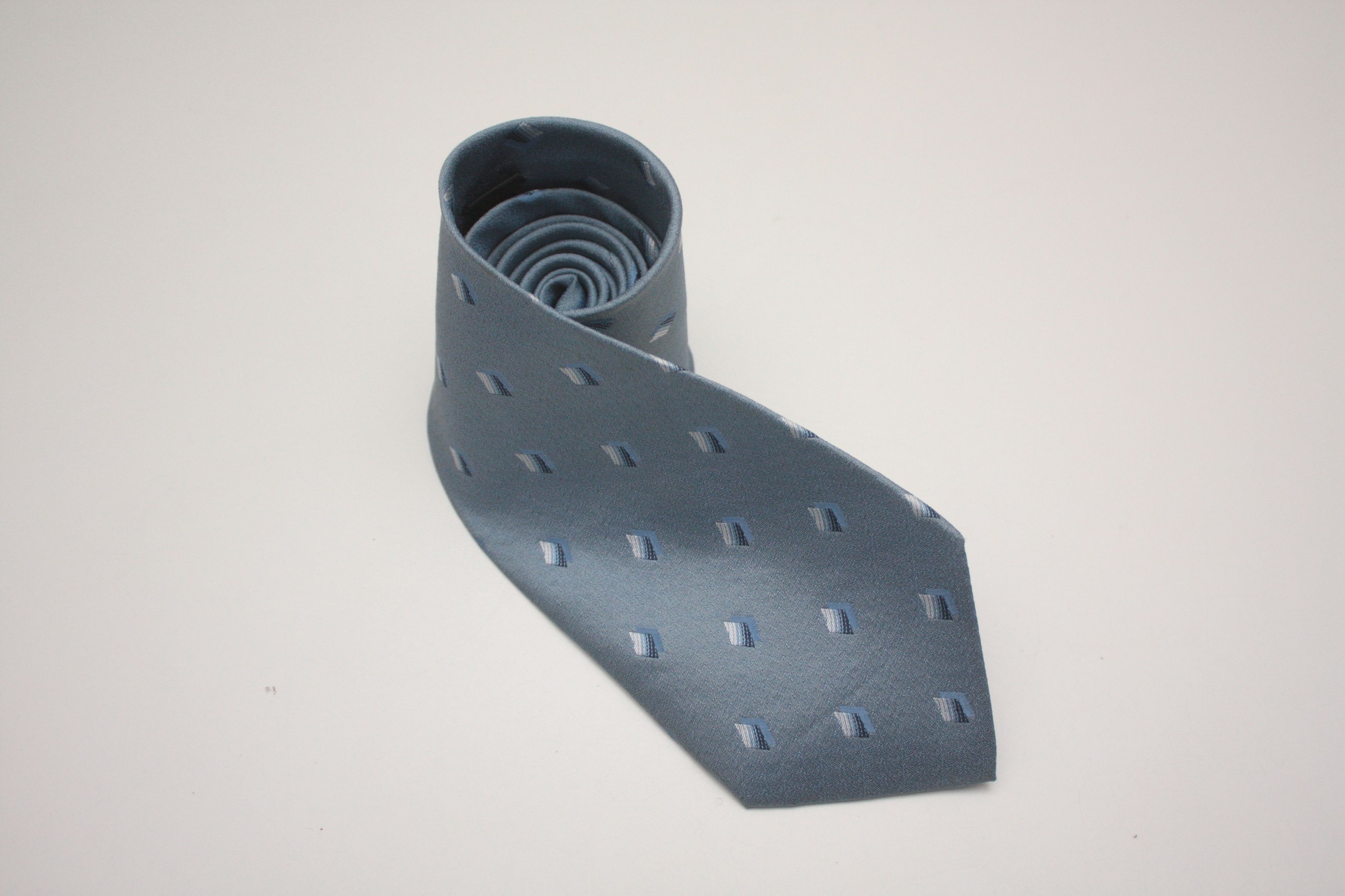 Yves Saint Laurent Yves Saint Laurent Vintage Blue Silk Tie Size ONE SIZE - 4 Thumbnail