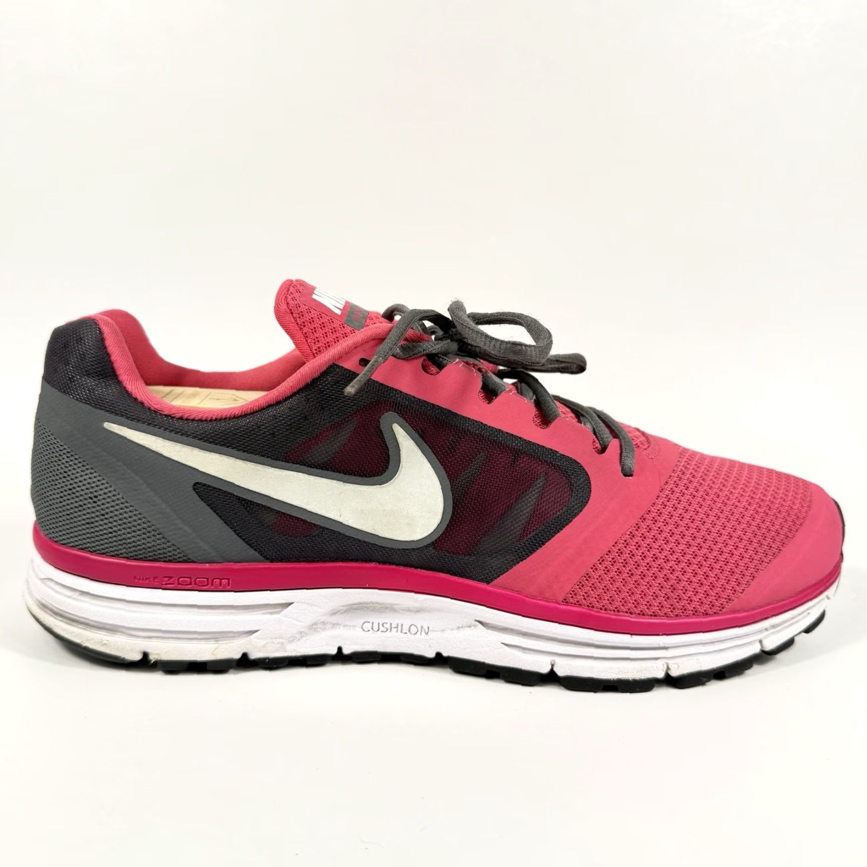 Nike Nike Zoom Vomero+ 8 Women’s Size 12 Pink Black Lace Up Sneakers 580593-610 Womens Sneakers Lace Up Nike Zoom Vomero+ 8 Size US 10 / IT 40 - 2 Thumbnail