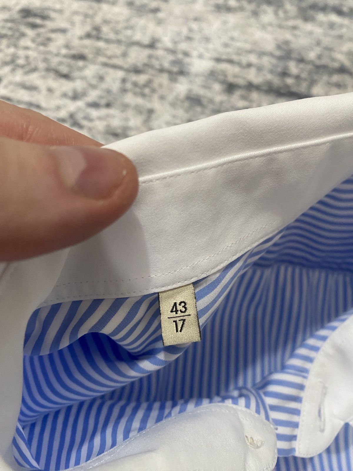 Gucci Gucci luxury Business striped shirt button up new collection Size US XXL / EU 58 / 5 - 2 Thumbnail