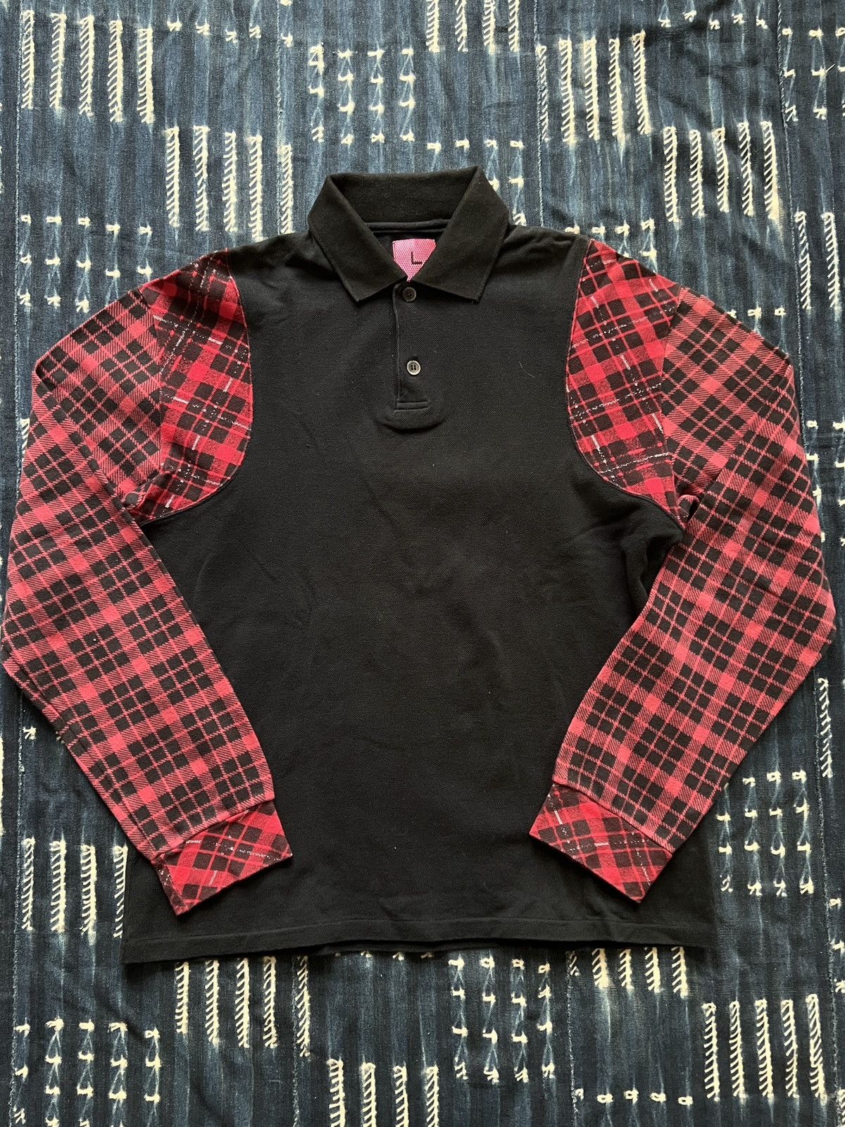 Japanese Brand Lump Whiz Limited Rebirth Motive Mixed polo shirt L Size US L / EU 52-54 / 3 - 1 Thumbnail