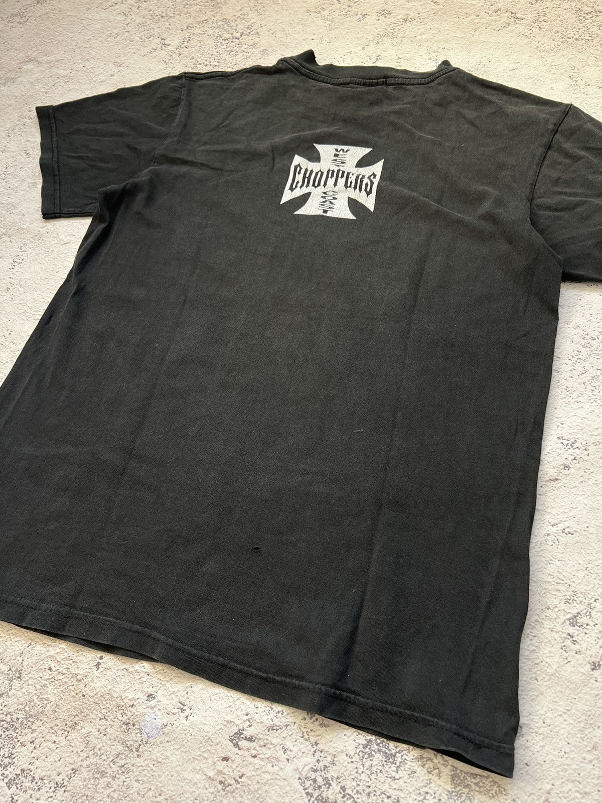 Vintage × West Coast Choppers Vintage Y2k West Coast Choppers Faded Tee Size US M / EU 48-50 / 2 - 10 Thumbnail