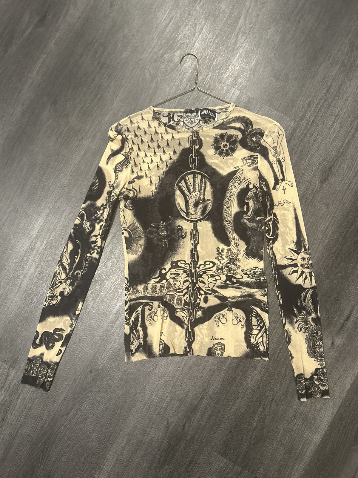 Jean Paul Gaultier Jean Paul Gaultier Mesh Top Size US M / EU 48-50 / 2 - 1 Thumbnail