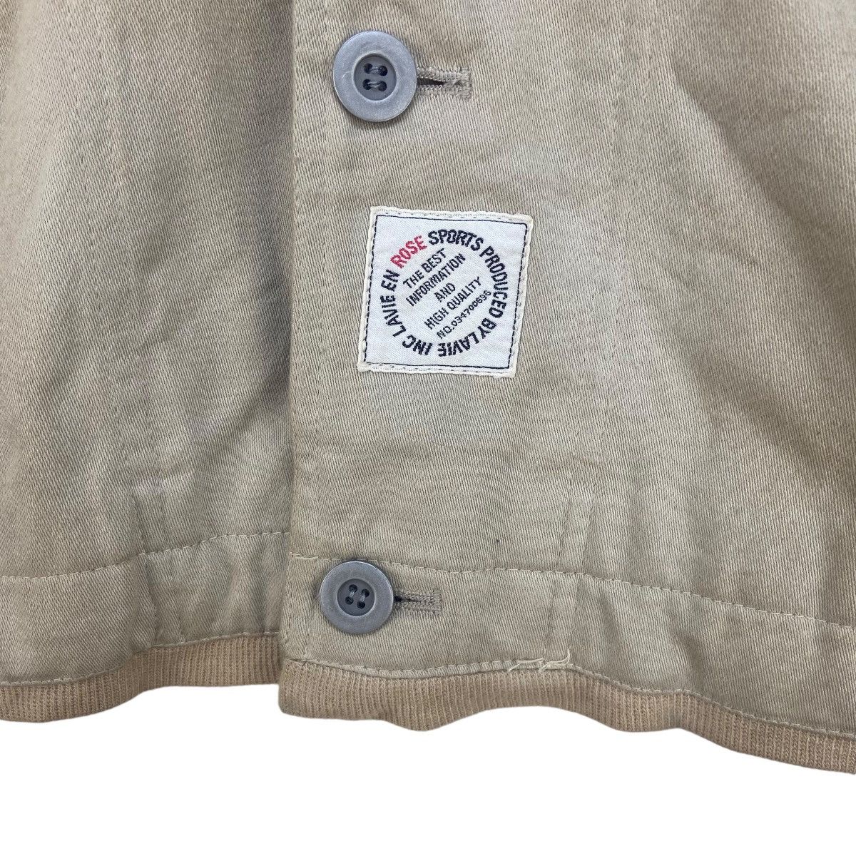 Japanese Brand × Vintage Vtg La Vie En Rose 18 Royal Marines Commando Cropped Jacket Size US M / EU 48-50 / 2 - 20 Thumbnail