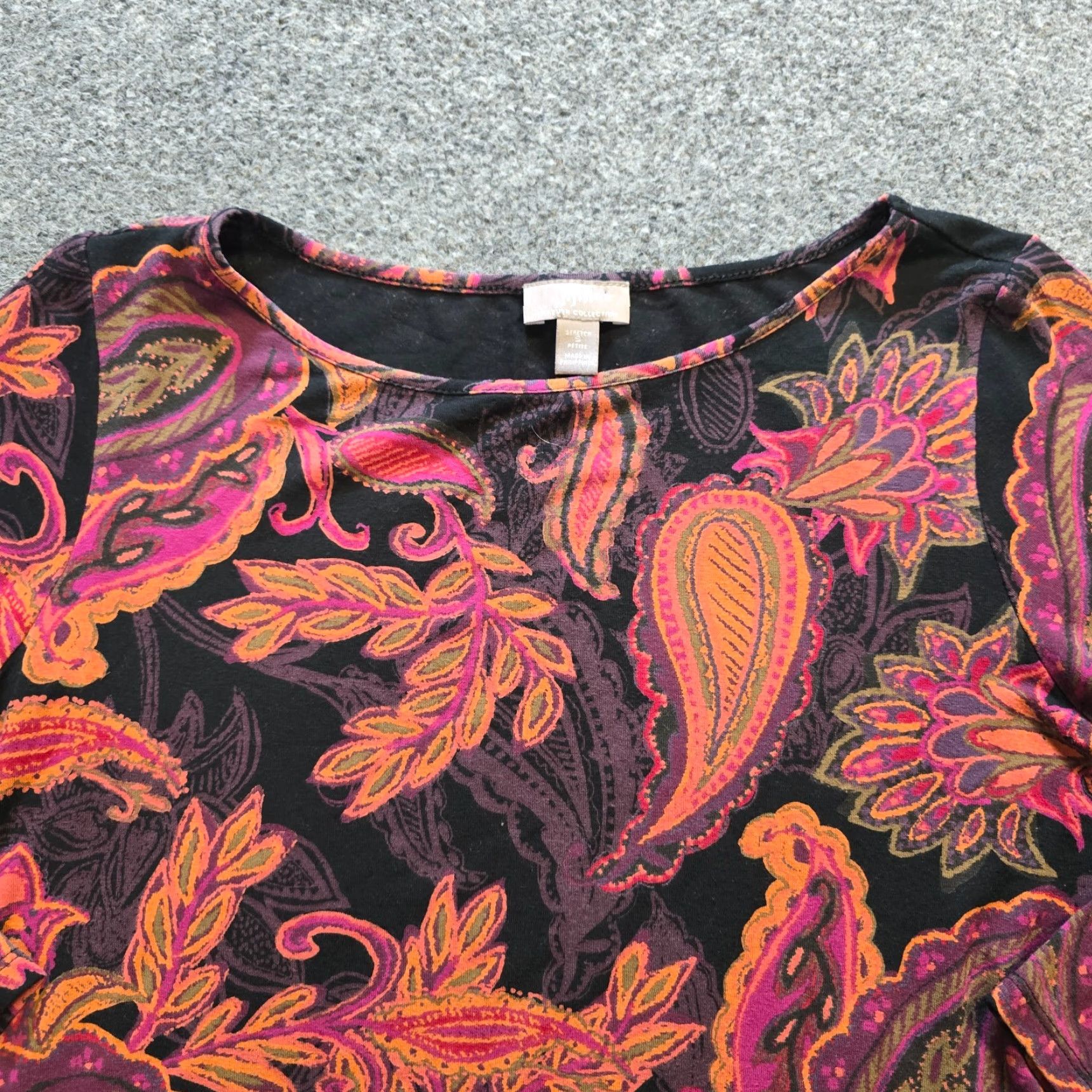 J. Jill **Pink Petite J. Jill Women's 3/4 Sleeve Stretch Paisley Blouse** User: Pink Petite J. Jill Women's 3/4 Sleeve Stretch Paisley Blouse Size S / US 4 / IT 40 - 2 Thumbnail