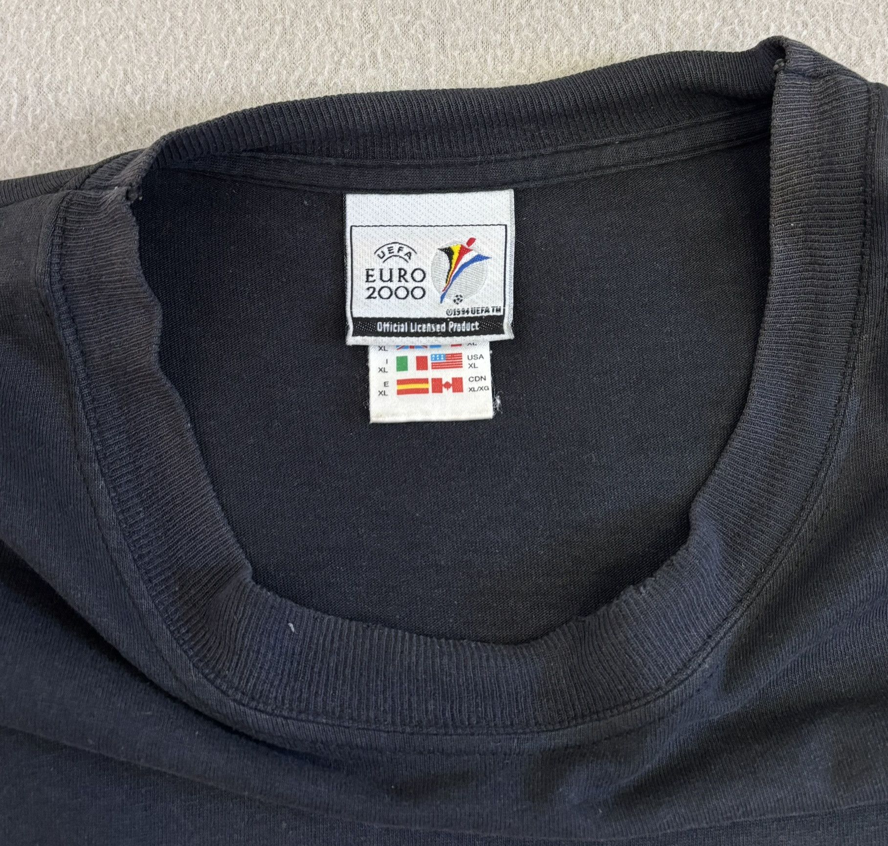 Adidas Spain Euro 2000 Adidas T-shirt Size XL-XXL Size US XXL / EU 58 / 5 - 17 Thumbnail