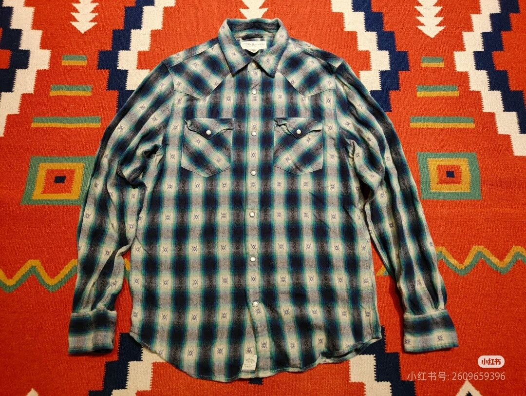 RRL Ralph Lauren Double RL Ralph Lauren Western Style Shirt Size US M / EU 48-50 / 2 - 1 Thumbnail
