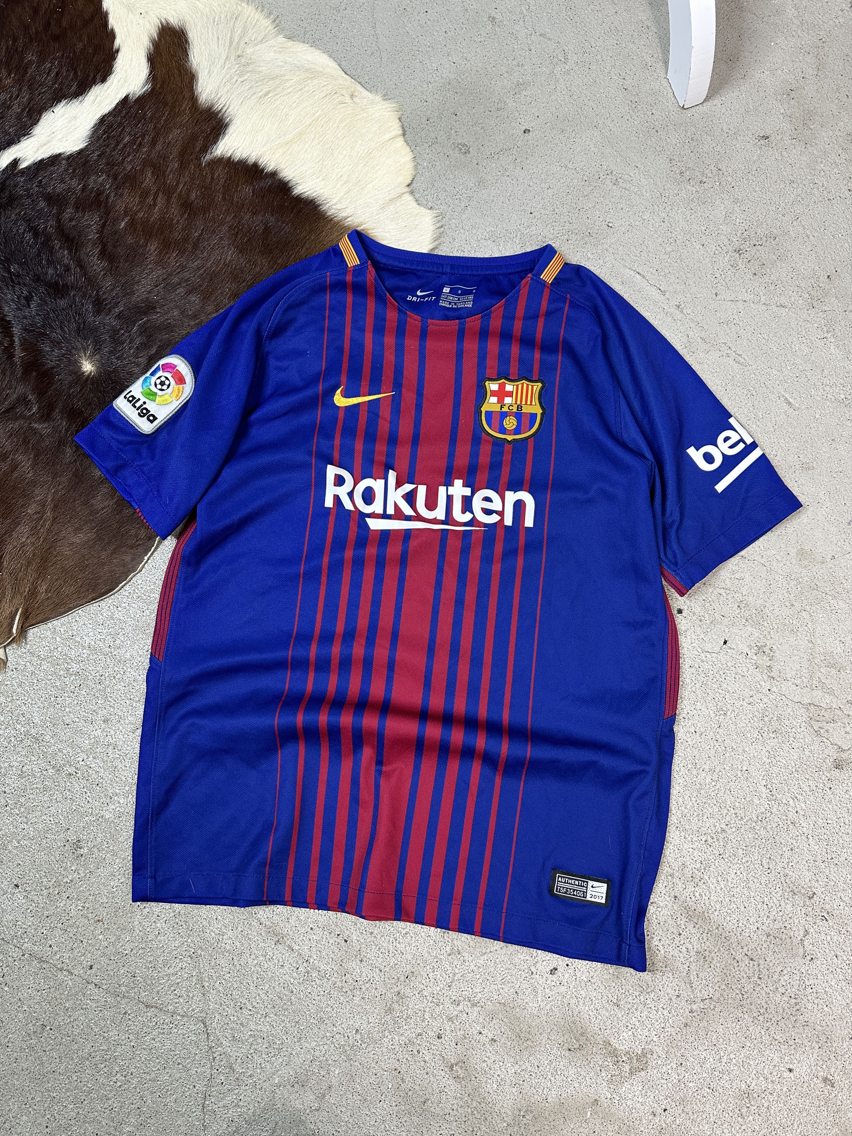 Nike × Vintage Jersey Nike FC Barcelona 17/18 Home Size US XS / EU 42 / 0 - 2 Thumbnail