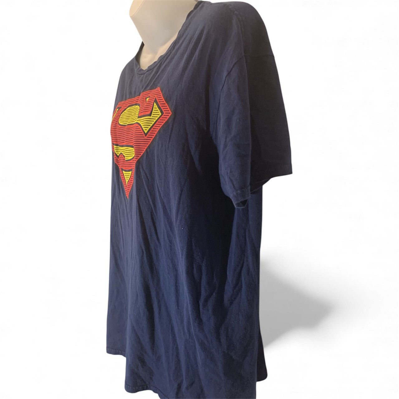 Other Navy Superman Logo T Shirt Size US L / EU 52-54 / 3 - 3 Thumbnail