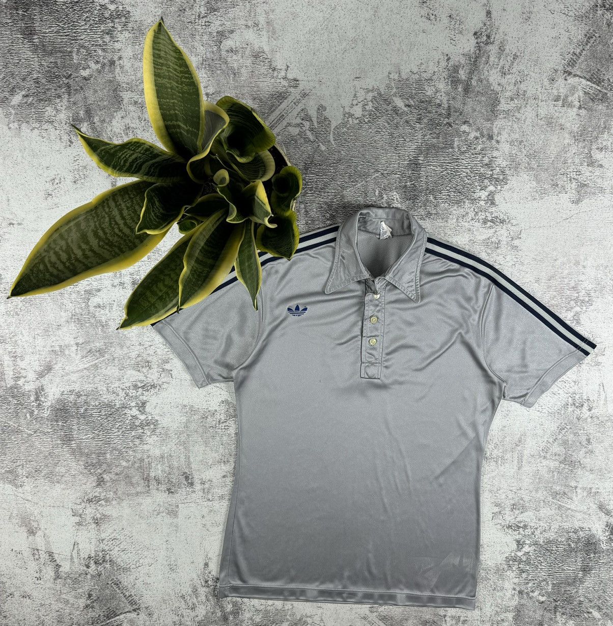 Adidas Adidas Ventex Made in France 70S - 80S Jersey T Shirt Tee Size US S / EU 44-46 / 1 - 1 Thumbnail