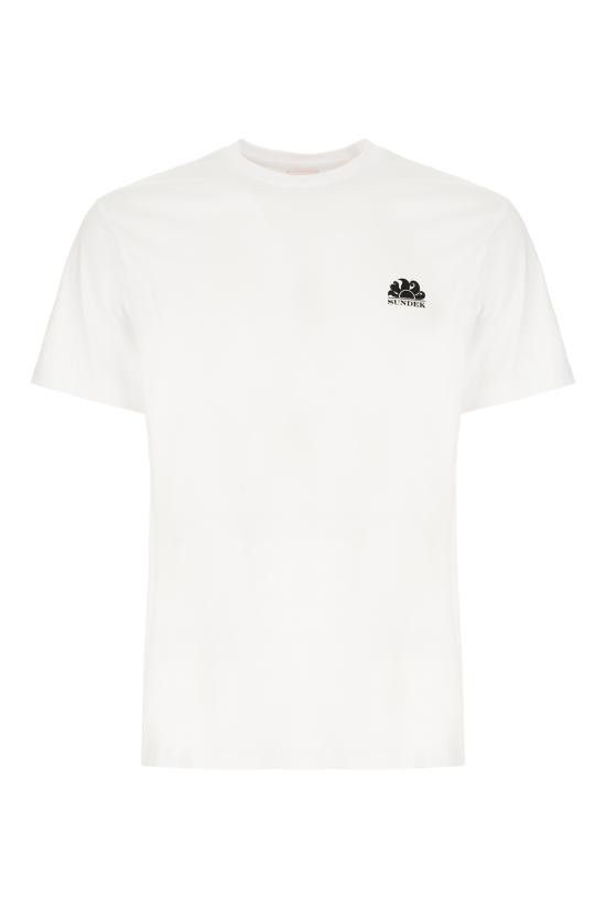 Sundek SUNDEK Men T-Shirts M5S242M673TEJ7800 00600 WHITE Size US M / EU 48-50 / 2 - 1 Thumbnail