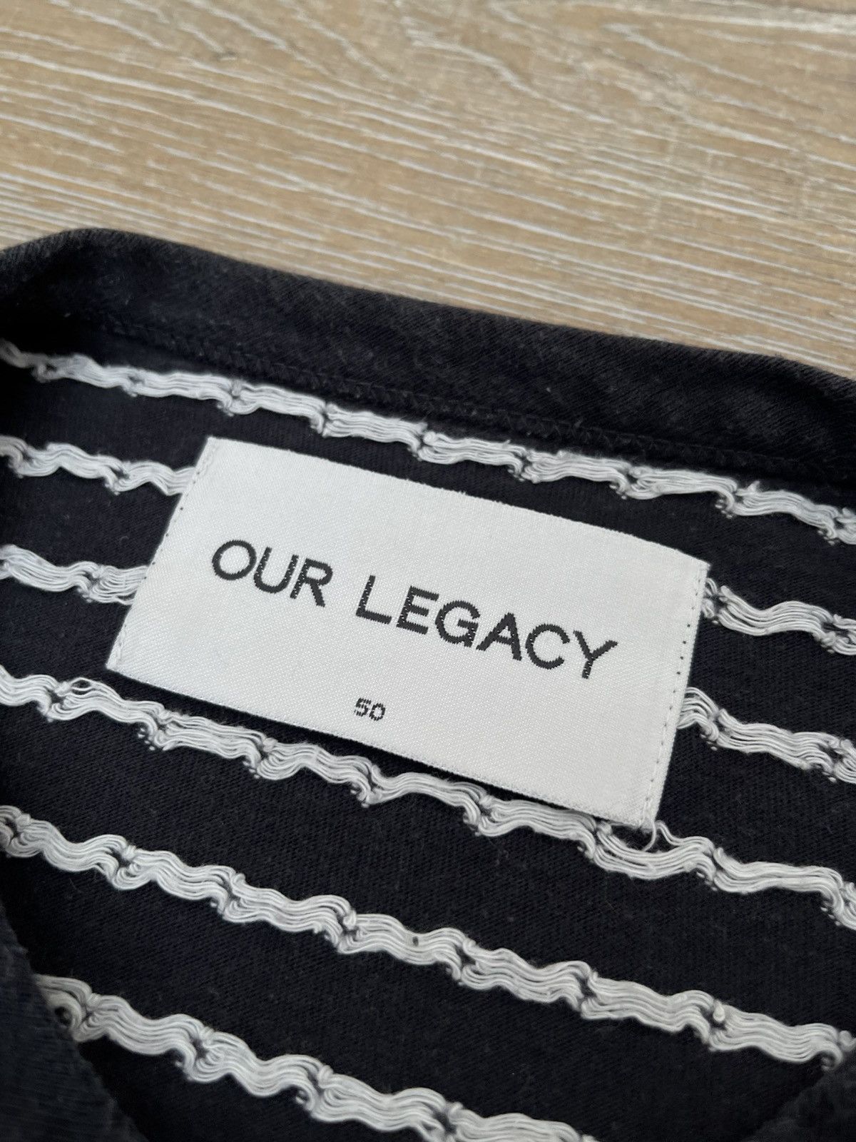 Our Legacy Our Legacy Jacquard Dot T-Shirt Size US L / EU 52-54 / 3 - 6 Thumbnail