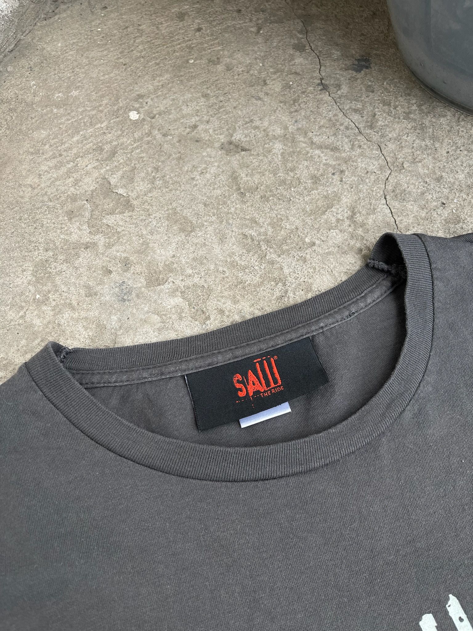 Vintage Saw Movie Promo Tee Shirt vintage horror style Size US L / EU 52-54 / 3 - 4 Thumbnail
