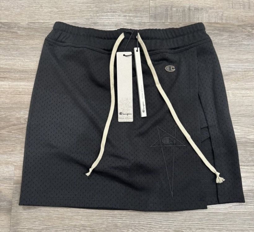 Champion × Rick Owens Rick Owens X Champion Eco Mesh Toga Mini skort Size 34" / US 12 / IT 48 - 5 Thumbnail