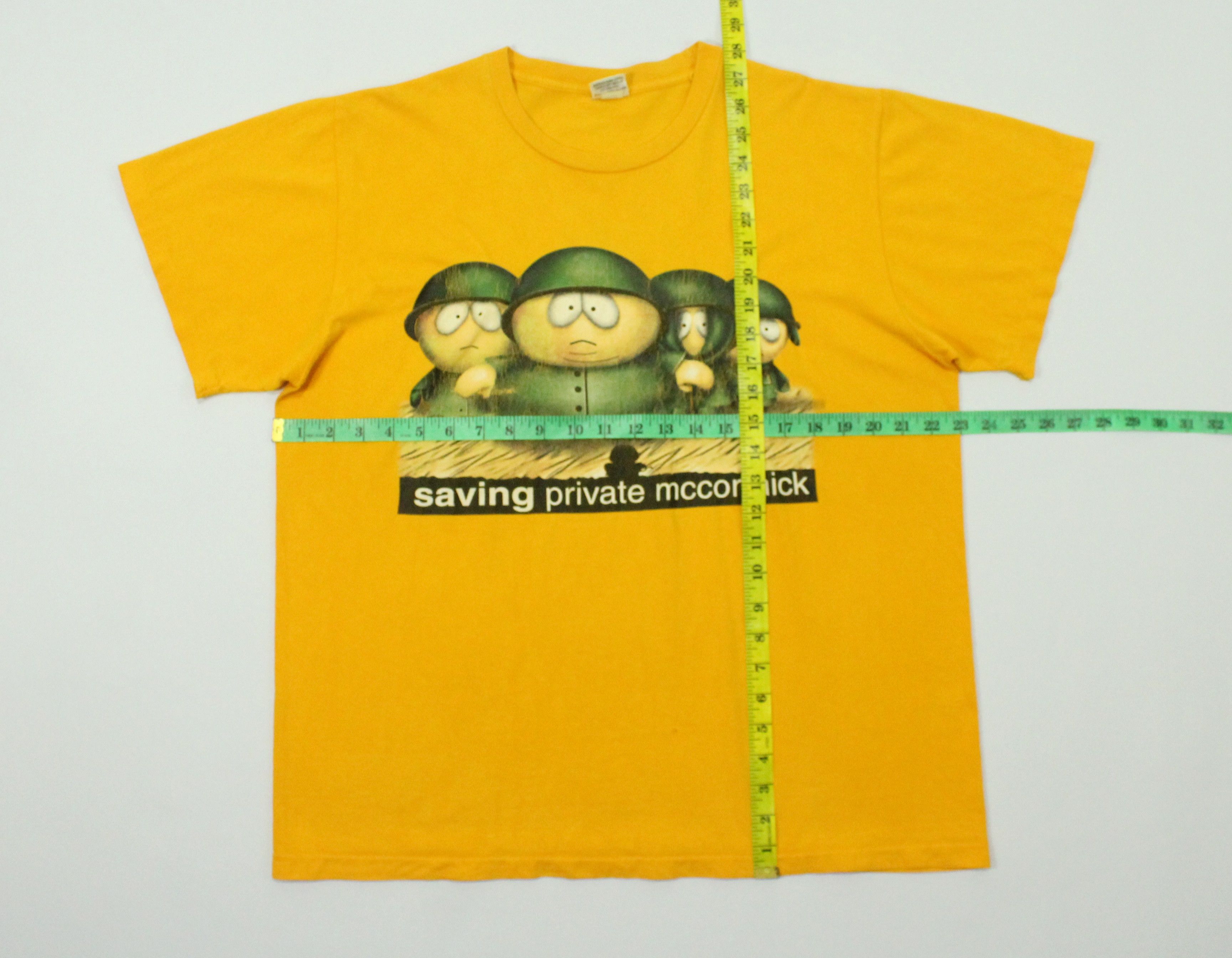 Vintage Vintage SAVING PRIVATE MCCORMICK T Shirt South Park Size US L / EU 52-54 / 3 - 12 Thumbnail