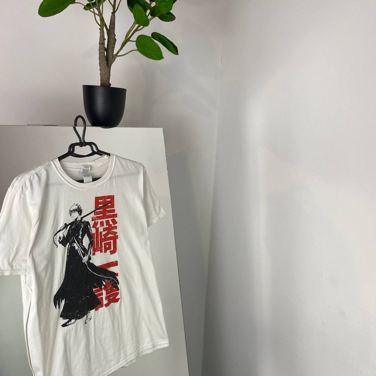 Anime Bleach Man T-Shirt Anime Big Print Streetwear Y2K Size US L / EU 52-54 / 3 - 1 Thumbnail