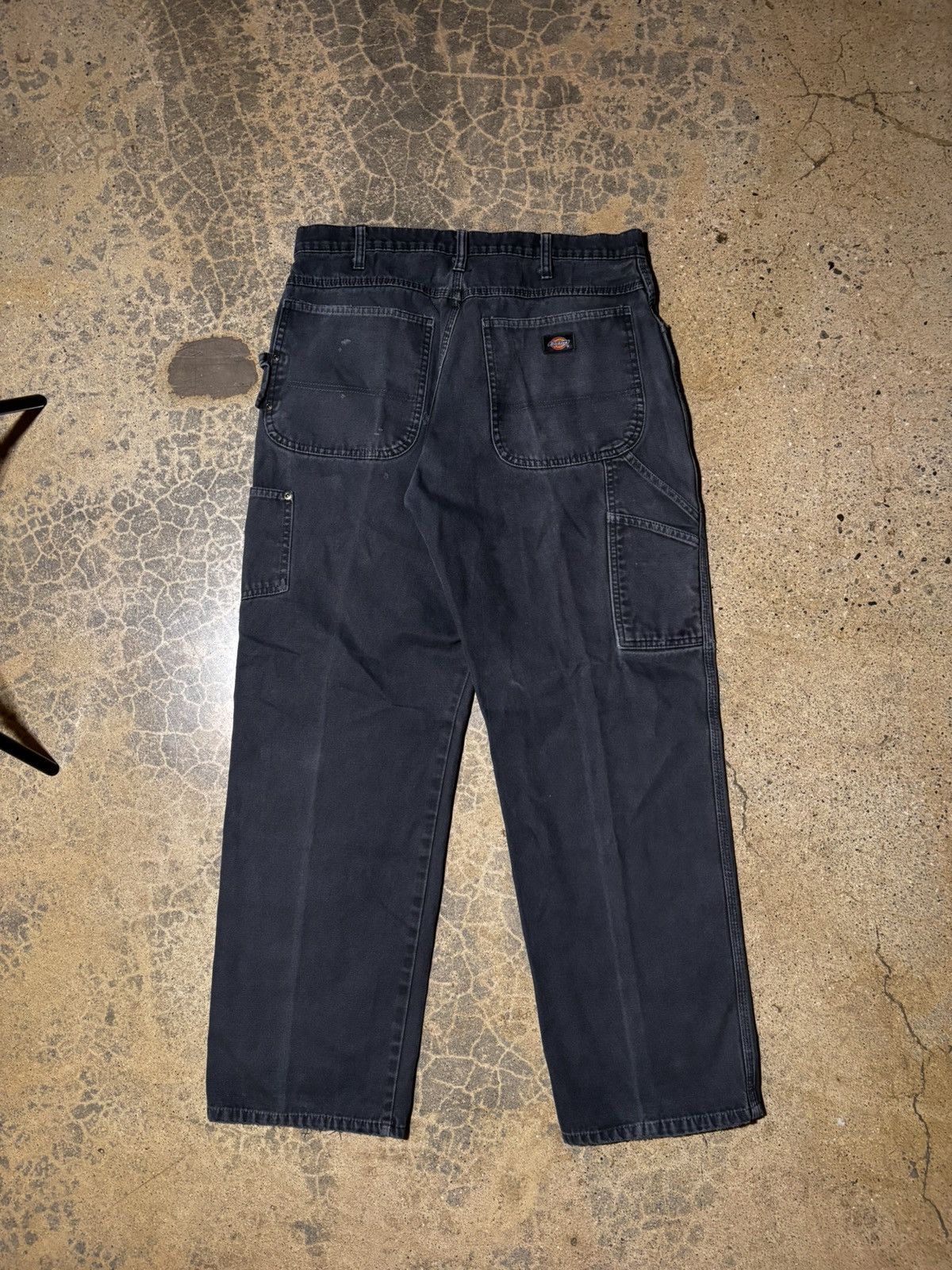 Dickies Faded Blue/Black Dickies Work Pants Size US 34 / EU 50 - 2 Thumbnail