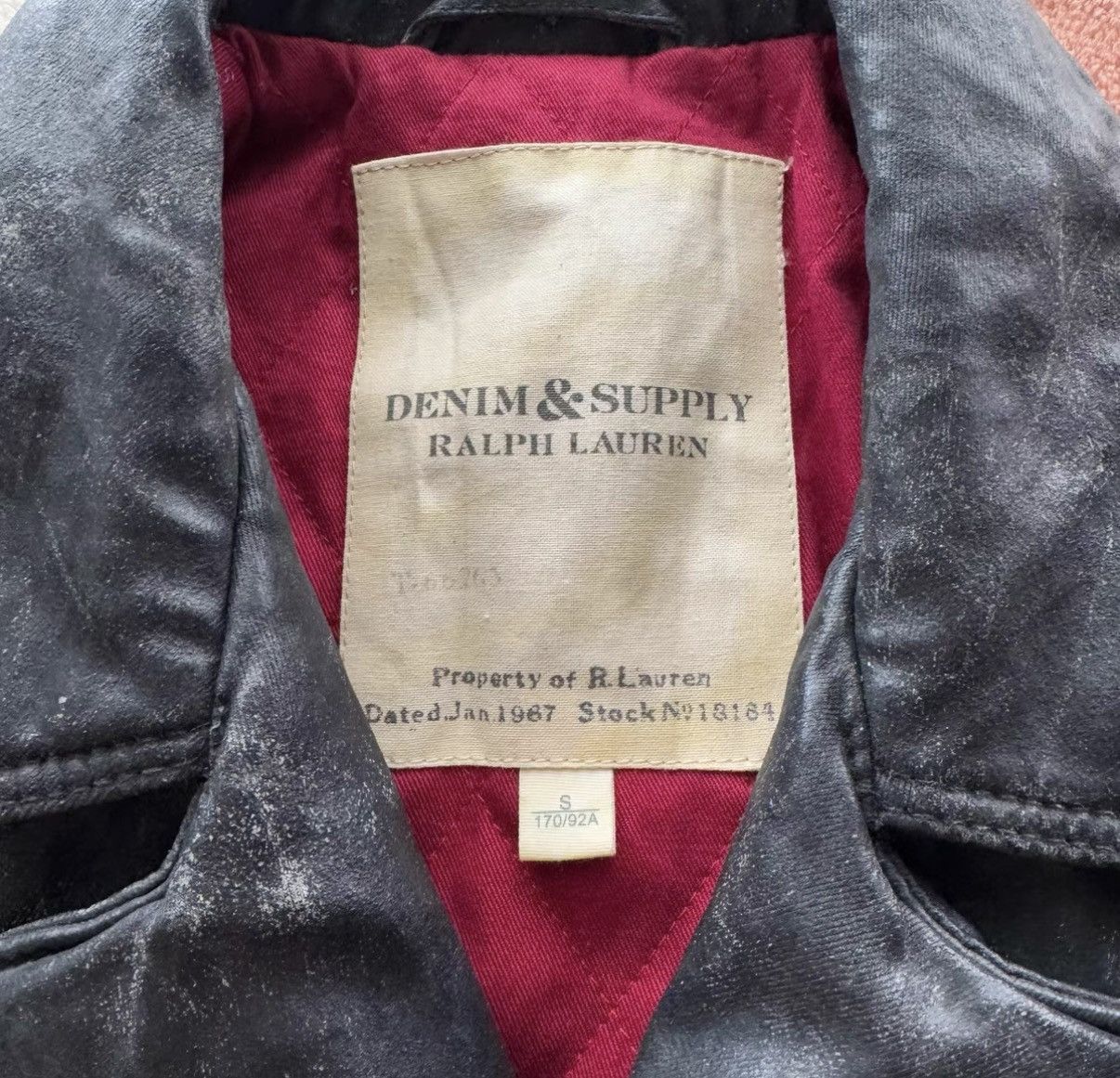 Denim & Supply Ralph Lauren Ralph Lauren Denim Supply Asymmetrical Zip Moto Jacket K22 Size US S / EU 44-46 / 1 - 5 Thumbnail