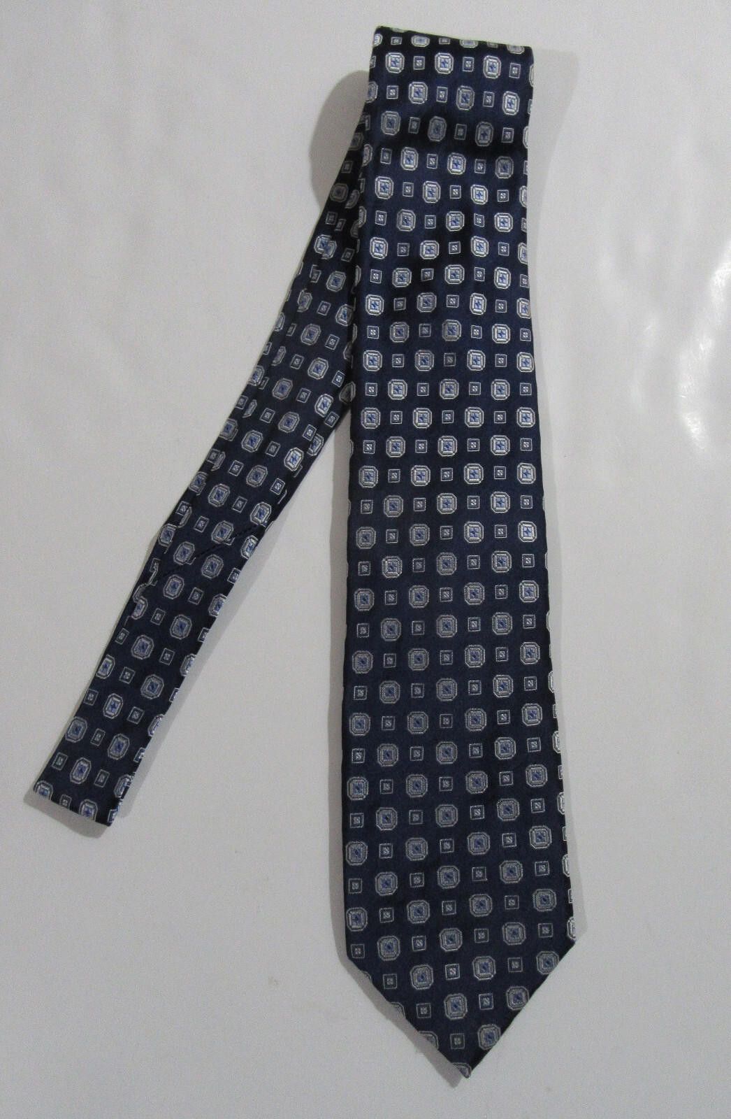 Designer Donald J. Trump Signature Collection Necktie Navy Pattern Size ONE SIZE - 1 Thumbnail